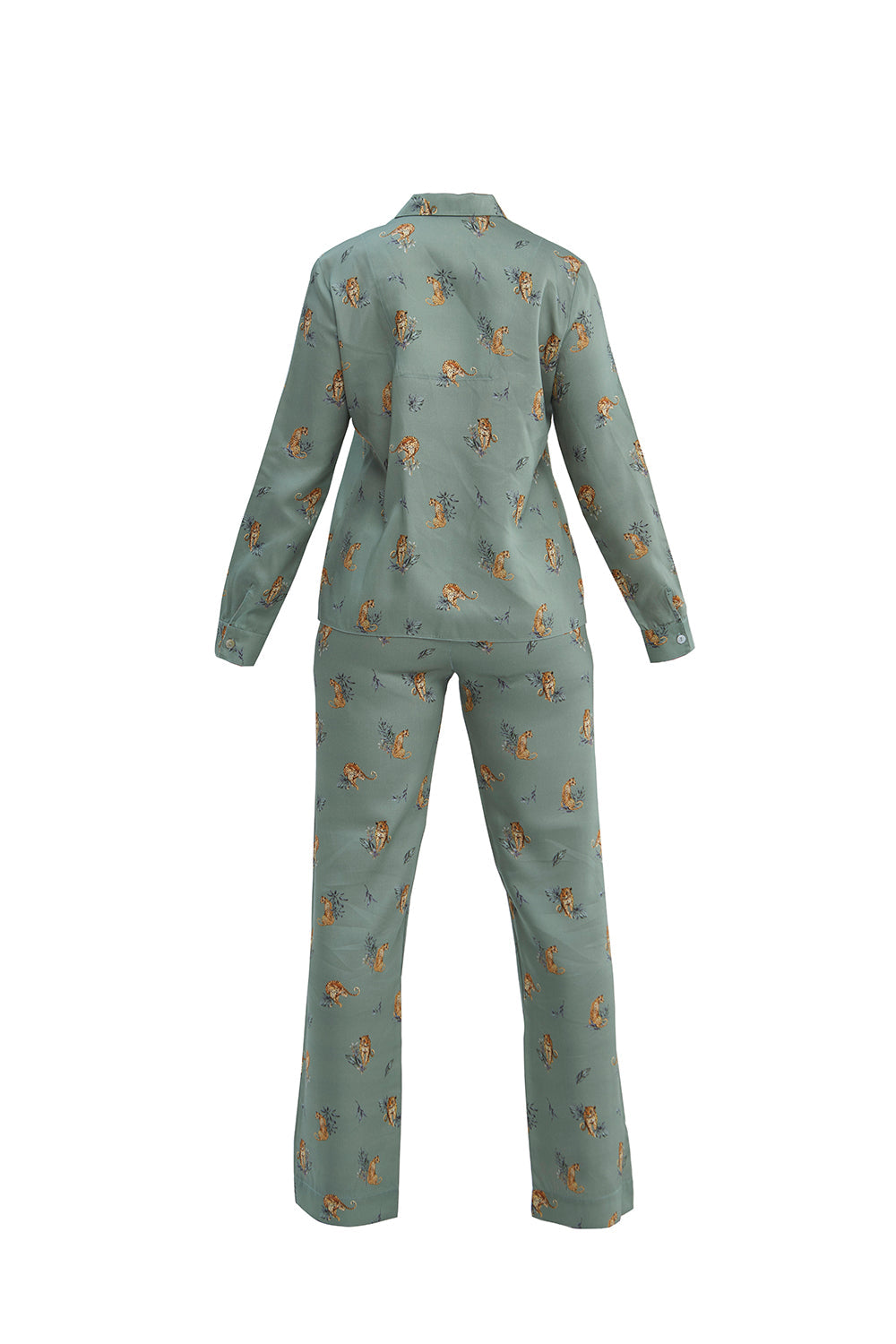 Elli2-Sage Green Sahara-Pijama Takımı-7-Milagron.com