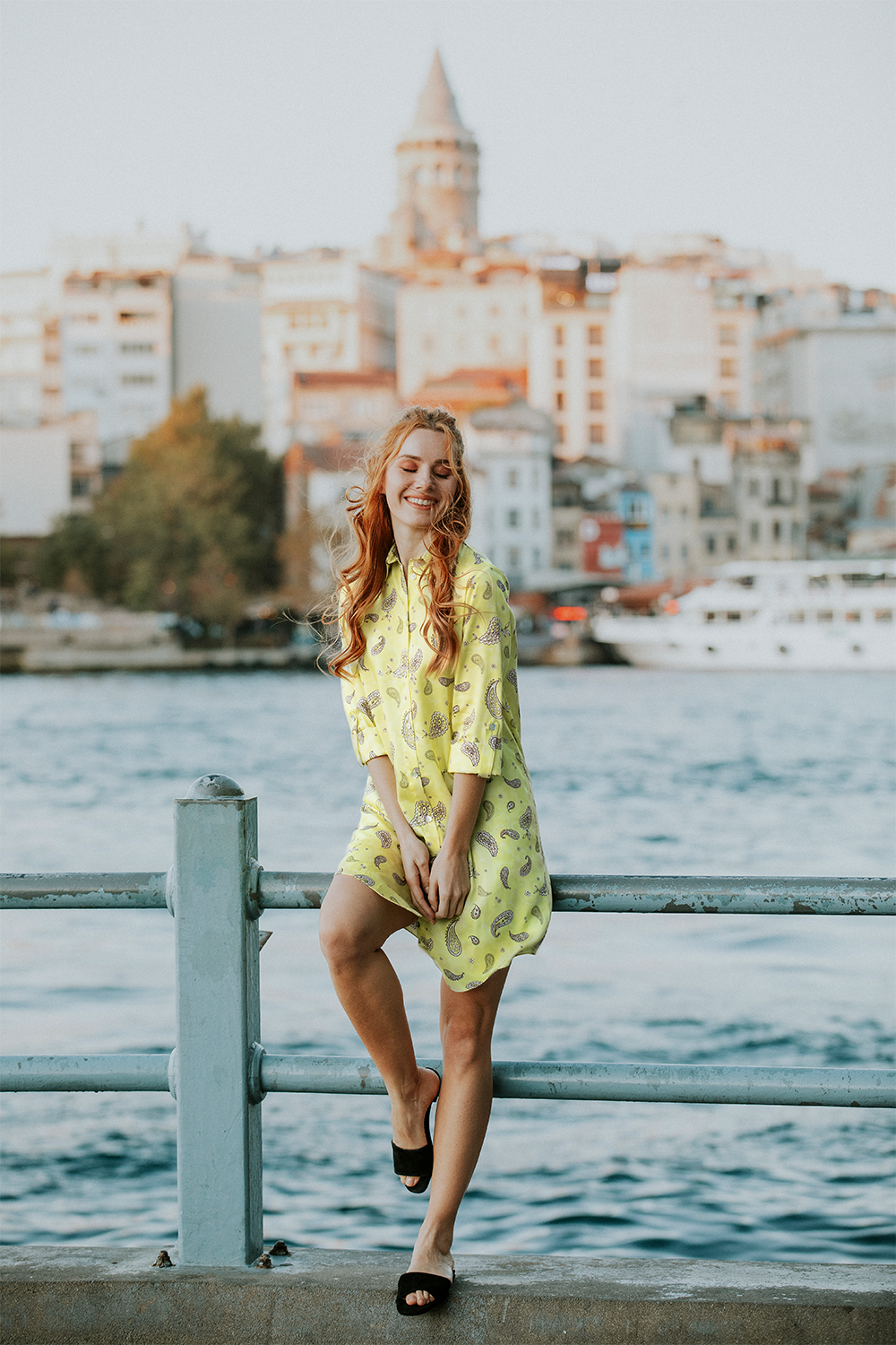 Elli2-Sun Dance Paisley Gömlek-Gömlek-2-Milagron.com