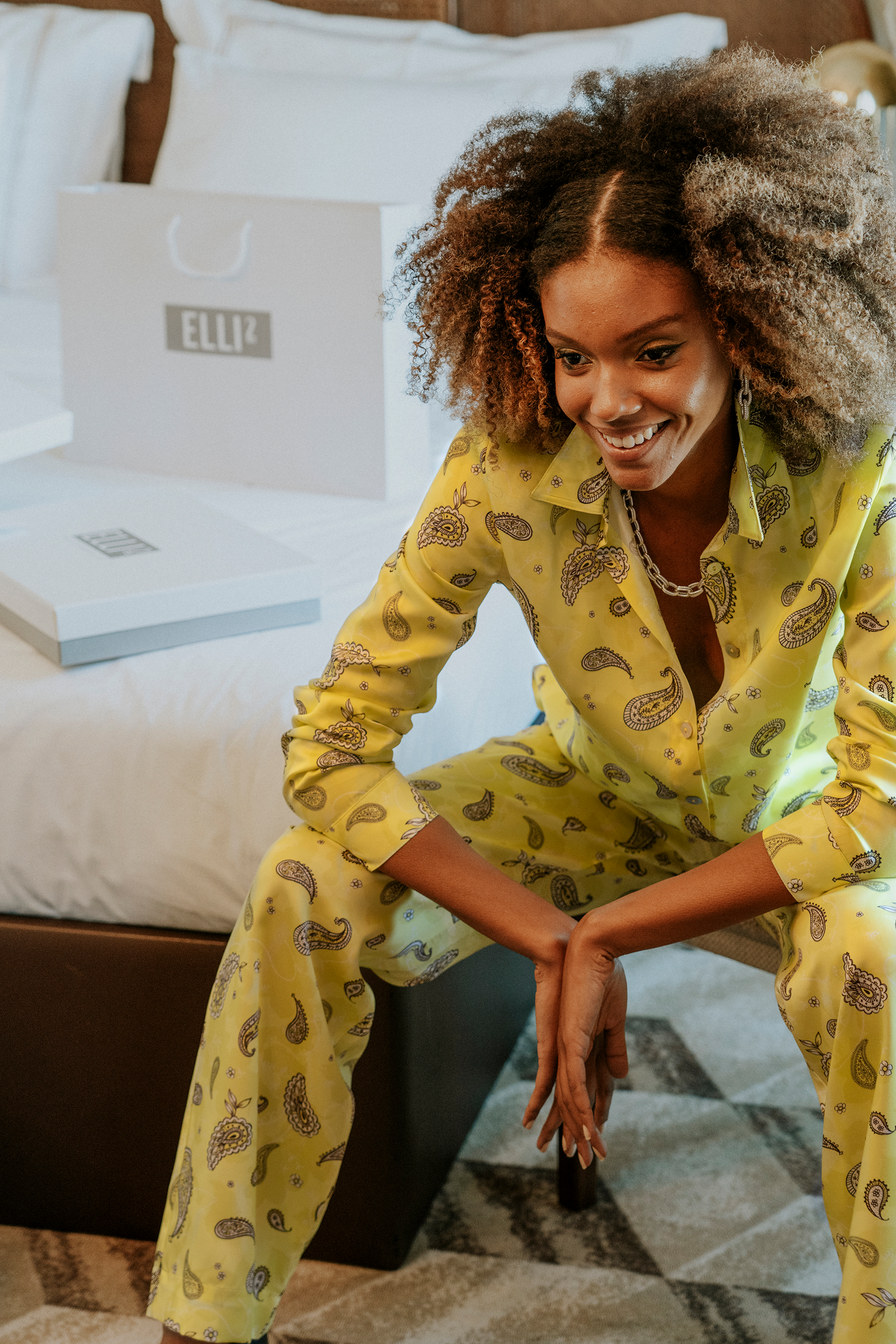 Elli2-Sun Dance Paisley-Pijama Takımı-2-Milagron.com