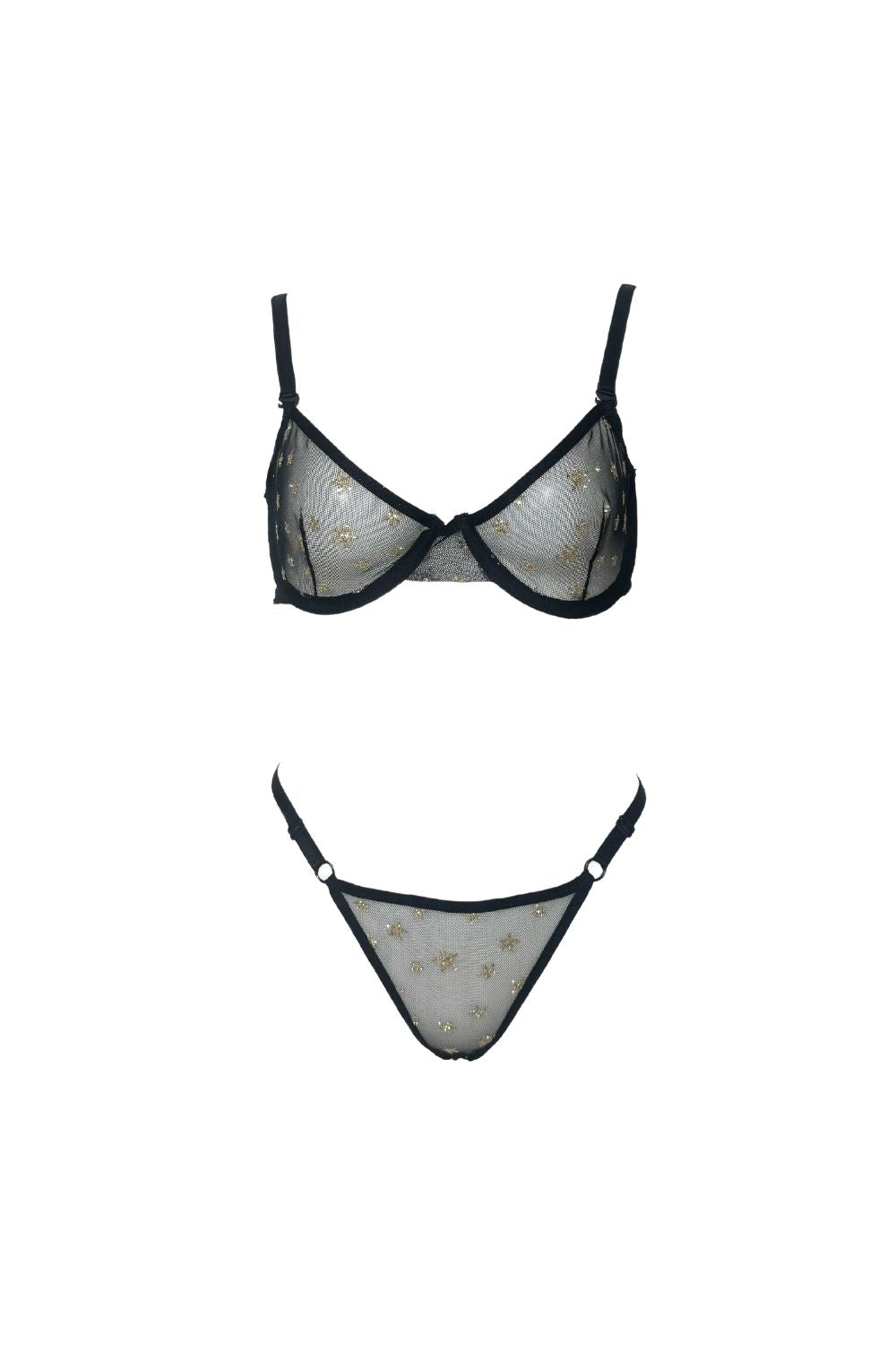 Elorian Couture Lingerie-Lumiére Luxe - Liz Bra Set-İç Giyim Setleri-1-Milagron.com
