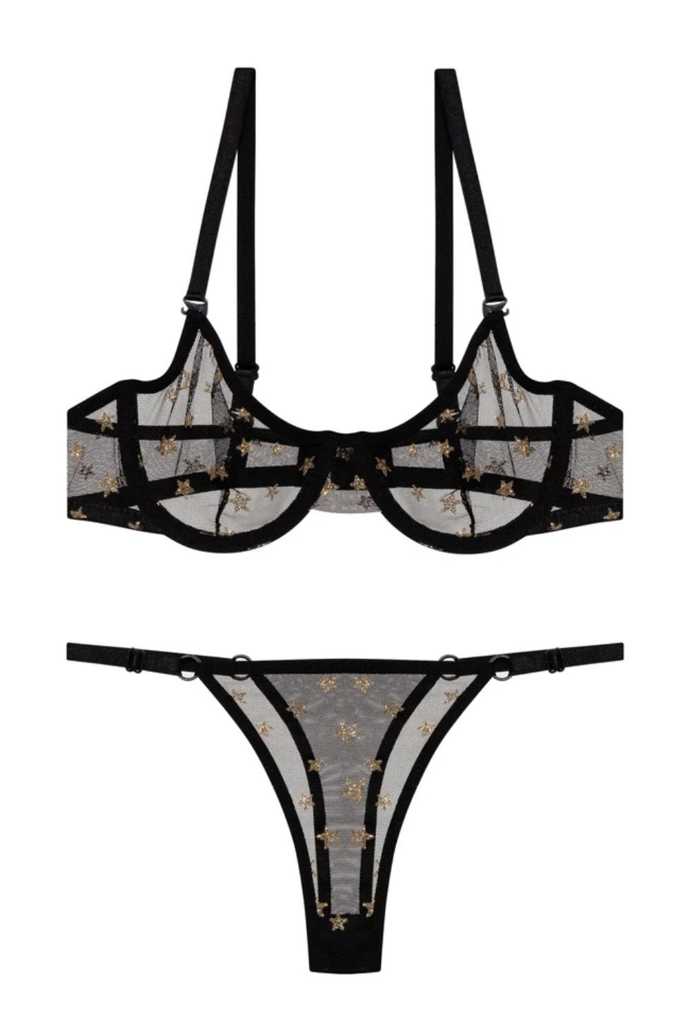 Elorian Couture Lingerie-Lumiére Luxe - Liz Bra Set-İç Giyim Setleri-2-Milagron.com