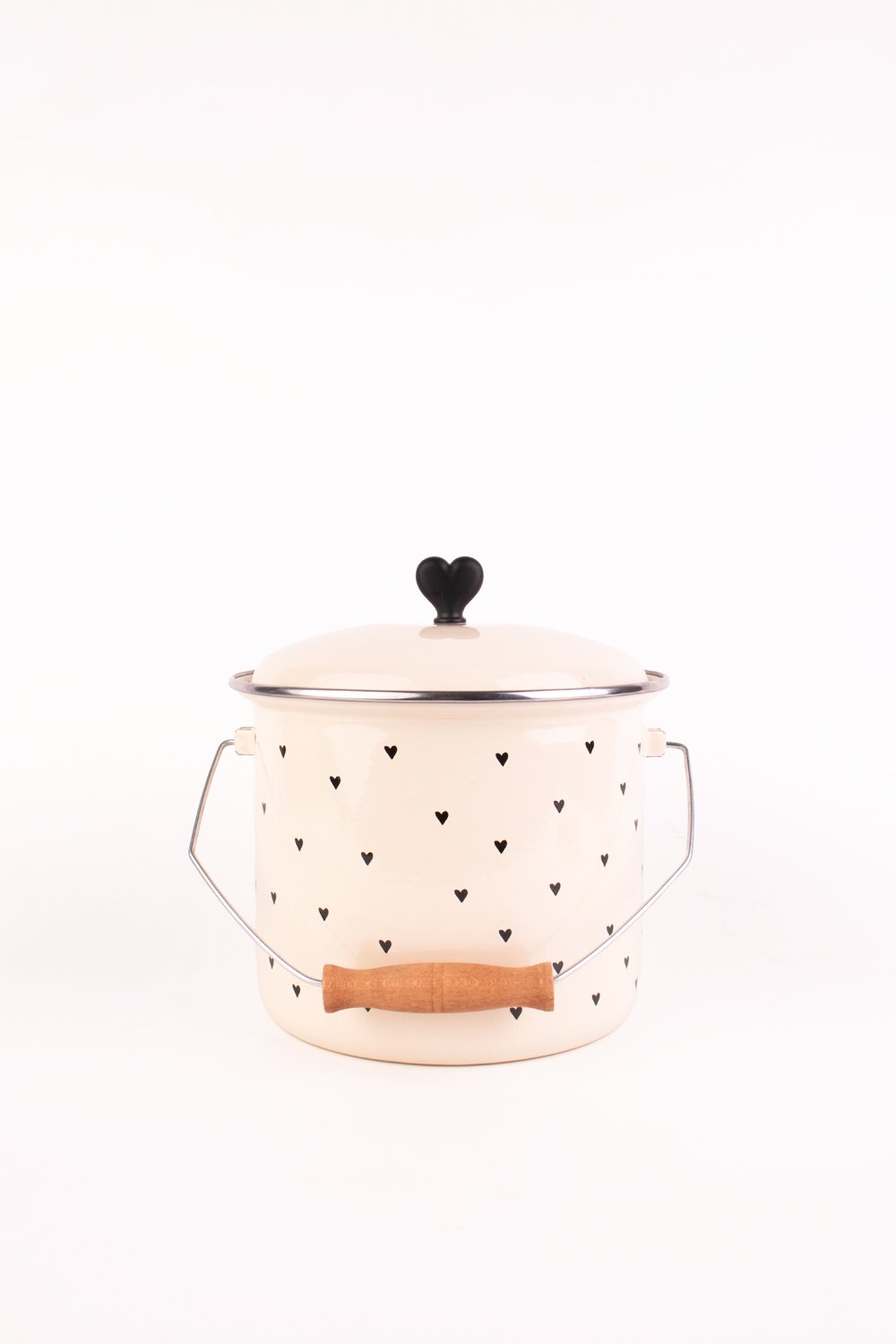 Emaylab-Black Cupid Emaye Bakraç 20cm (3litre)-Sunum Aksesuarları-1-Milagron.com