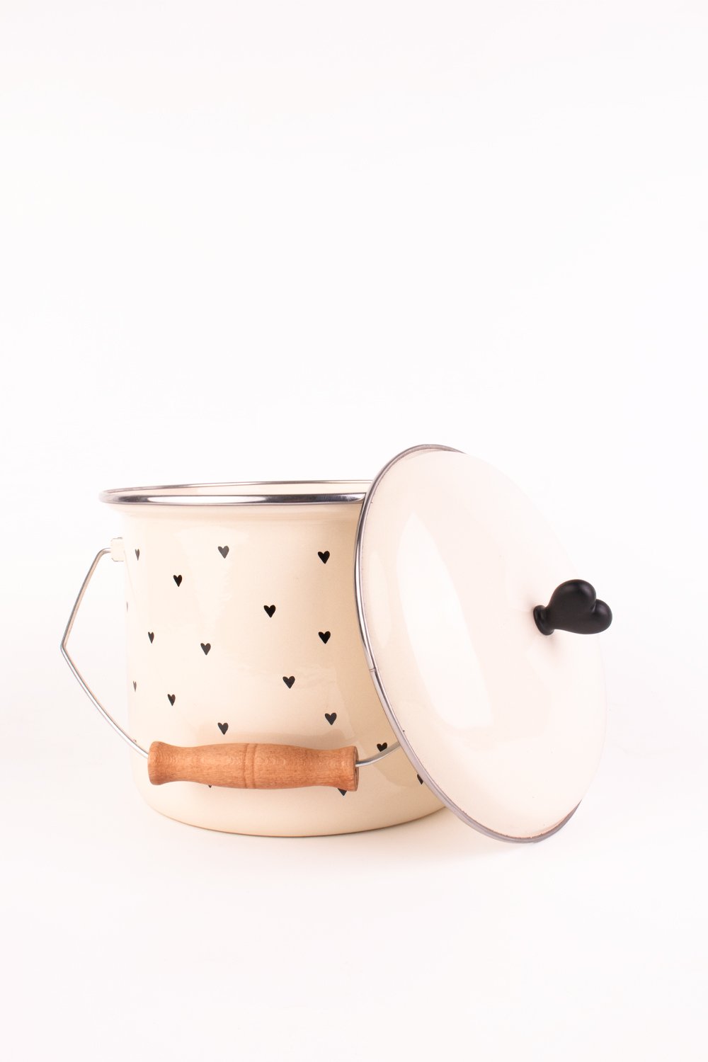 Emaylab-Black Cupid Emaye Bakraç 20cm (3litre)-Sunum Aksesuarları-2-Milagron.com