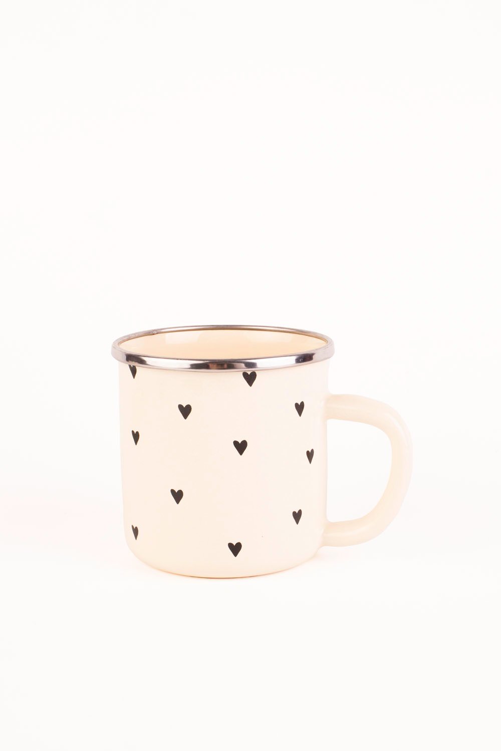 Emaylab-Black Cupid Emaye Kupa-Bardak-1-Milagron.com