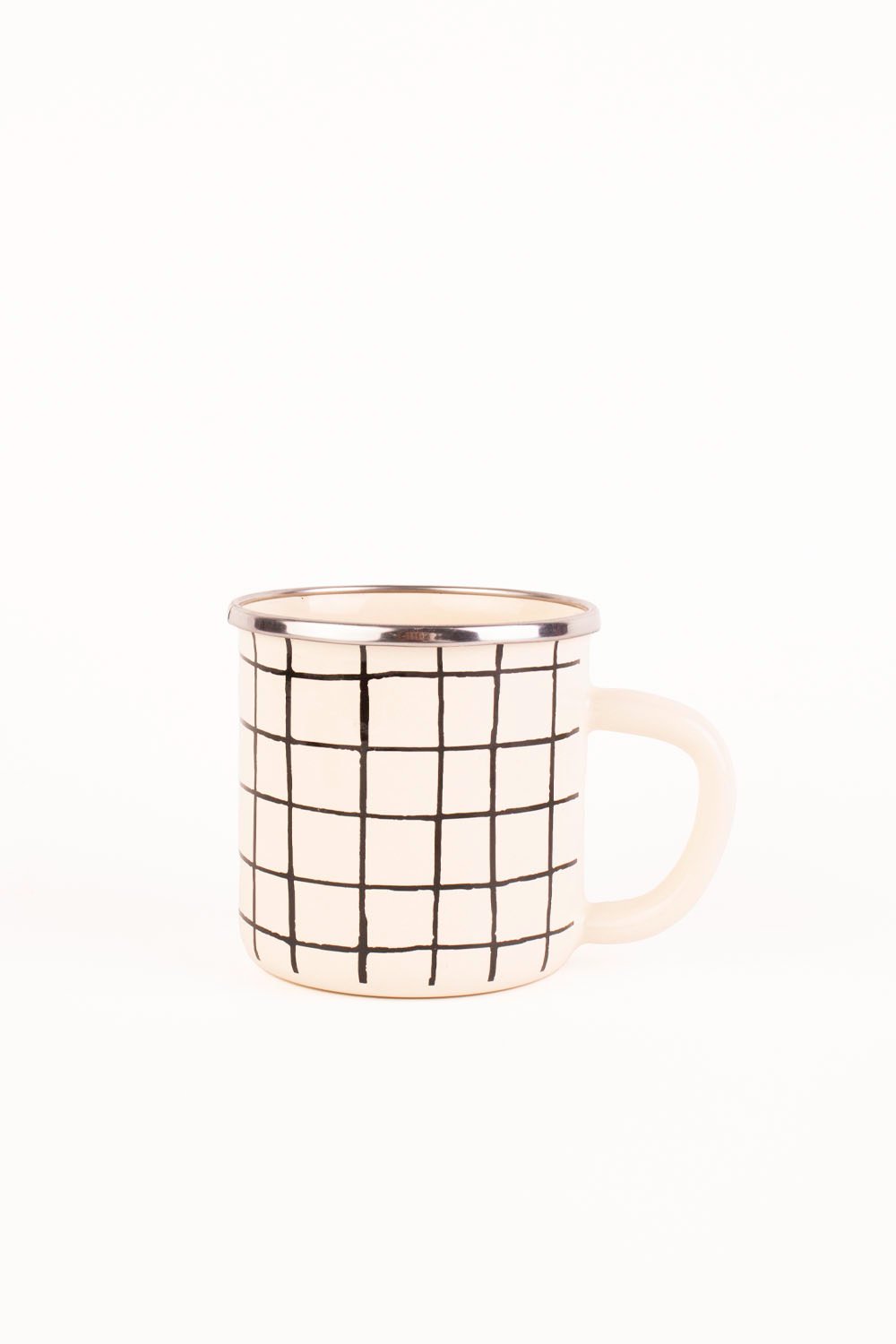 Emaylab-Black Cupid Kareli Emaye Kupa-Bardak-1-Milagron.com