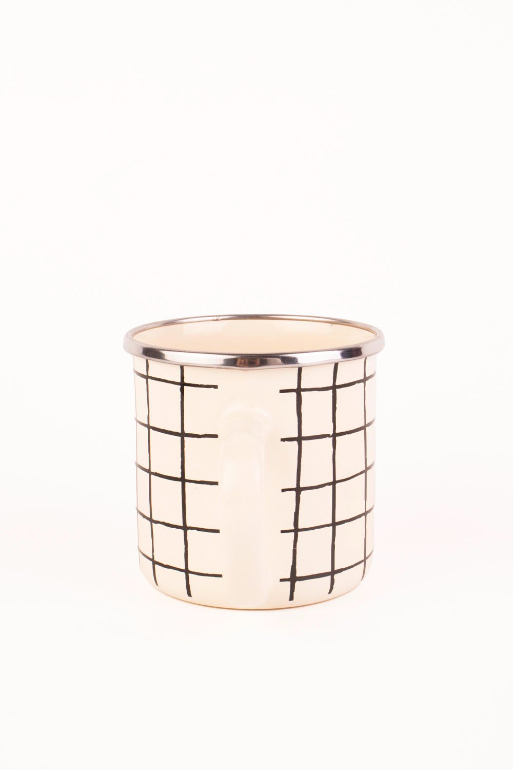 Emaylab-Black Cupid Kareli Emaye Kupa-Bardak-2-Milagron.com