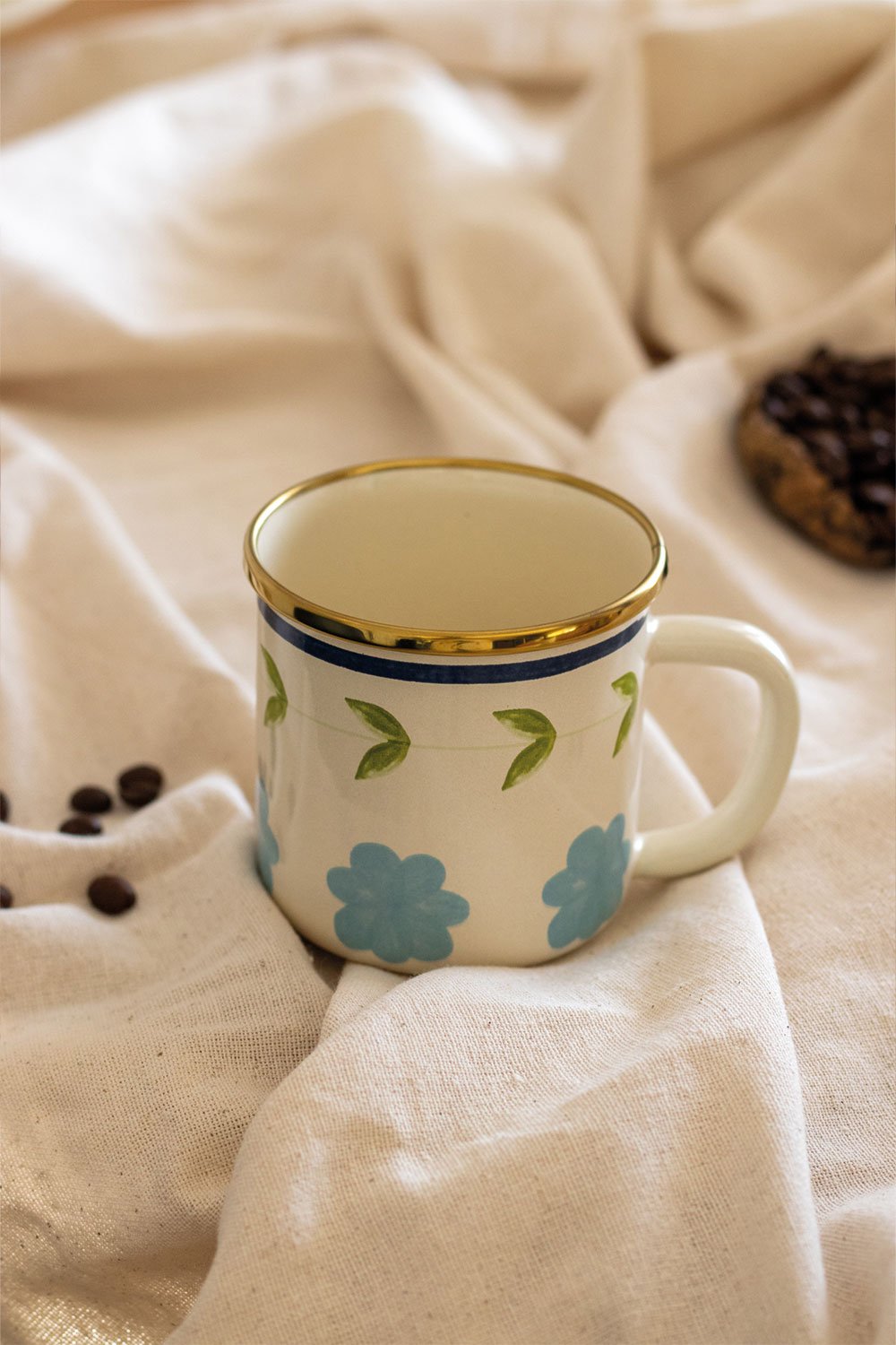 Emaylab-Bloom Emaye Kupa-Bardak-2-Milagron.com