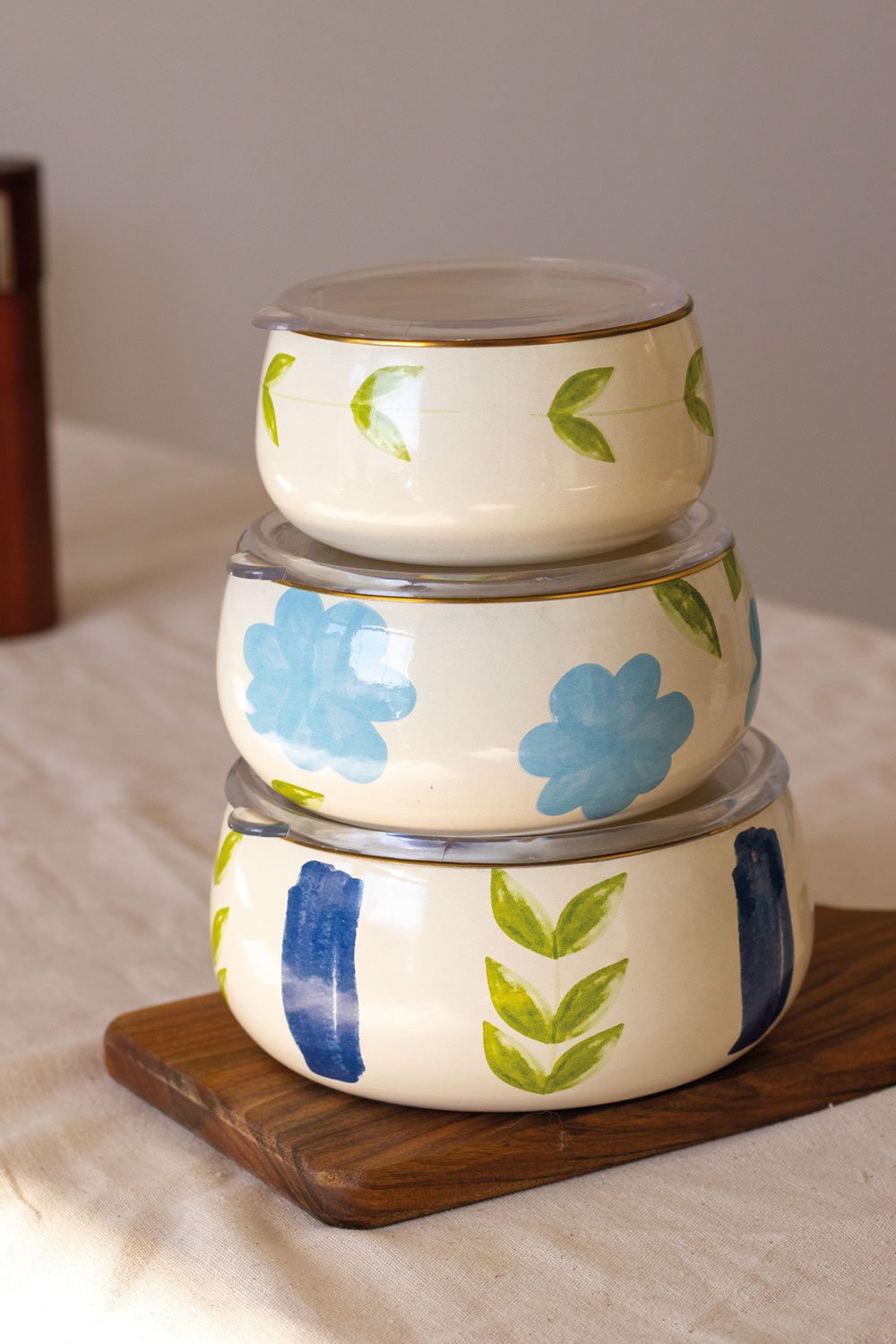 Emaylab-Bloom Emaye Saklama Kabı Seti-Sunum Aksesuarları-2-Milagron.com