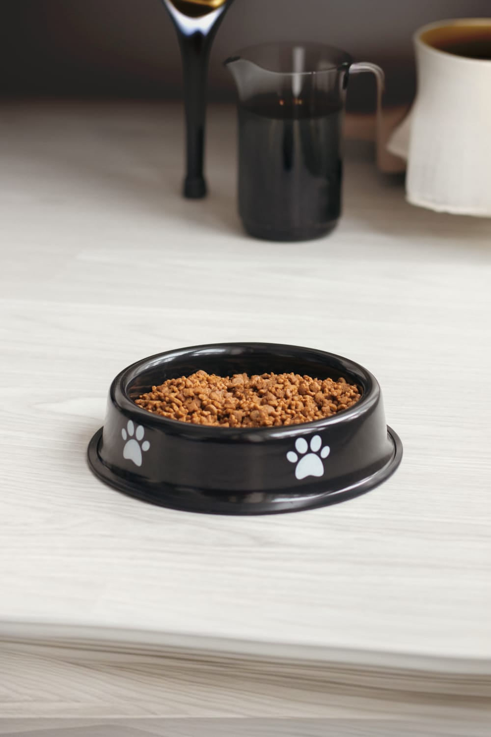 Emaylab-Emaylab Kedi/köpek Mama Kabı Pati Desen-Kedi-2-Milagron.com