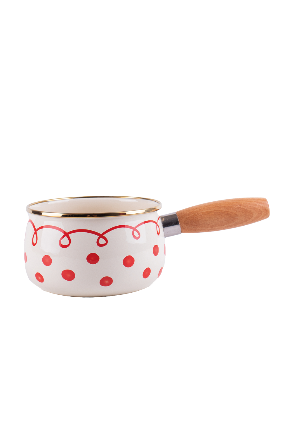 Emaylab-Merry Yılbaşı Özel Emaye Tava 16cm (1,3 Litre)-Sunum Aksesuarları-1-Milagron.com