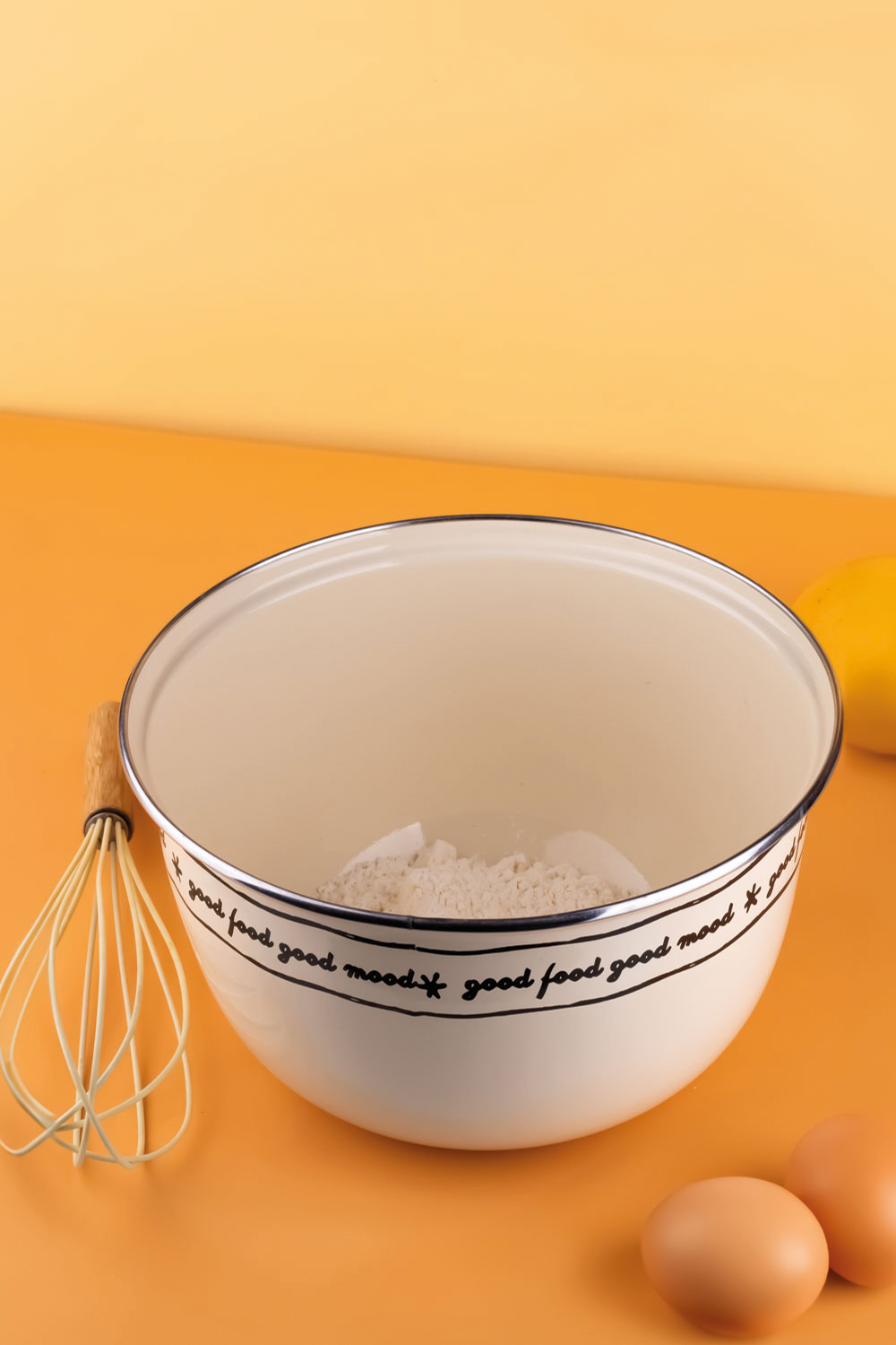 Emaylab-Mood Emaye Karıştırma Kabı 24cm - 4lt-Sunum Aksesuarları-1-Milagron.com