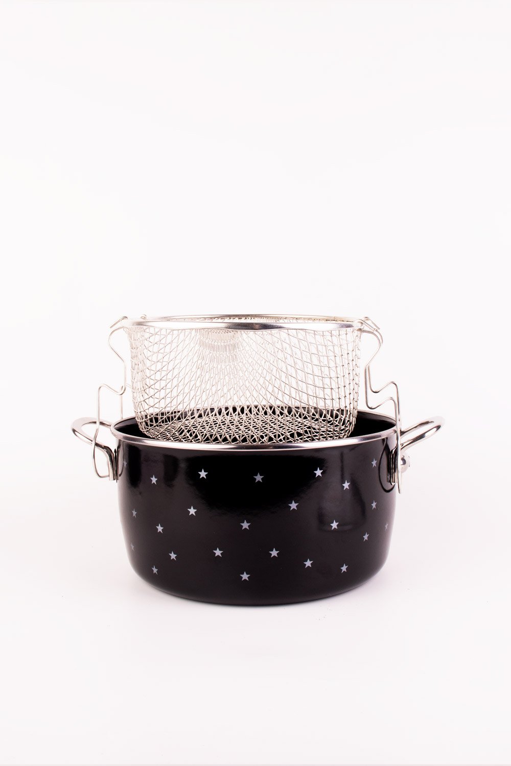 Emaylab-Star Emaye Fritöz / Kızartma Tenceresi-Sunum Aksesuarları-2-Milagron.com