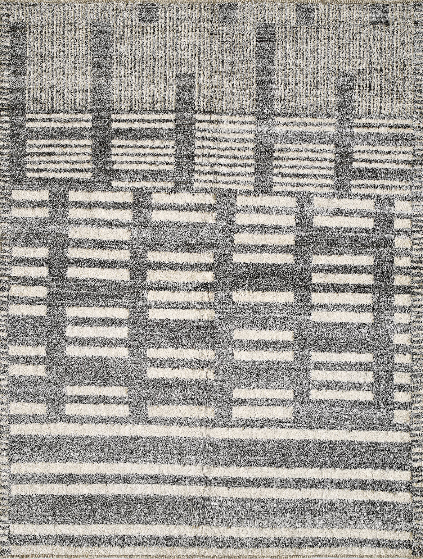 Empera-Antik Halı Recycle Etnik Desenli El Dokuması Salon Halısı E0021-1-Milagron.com