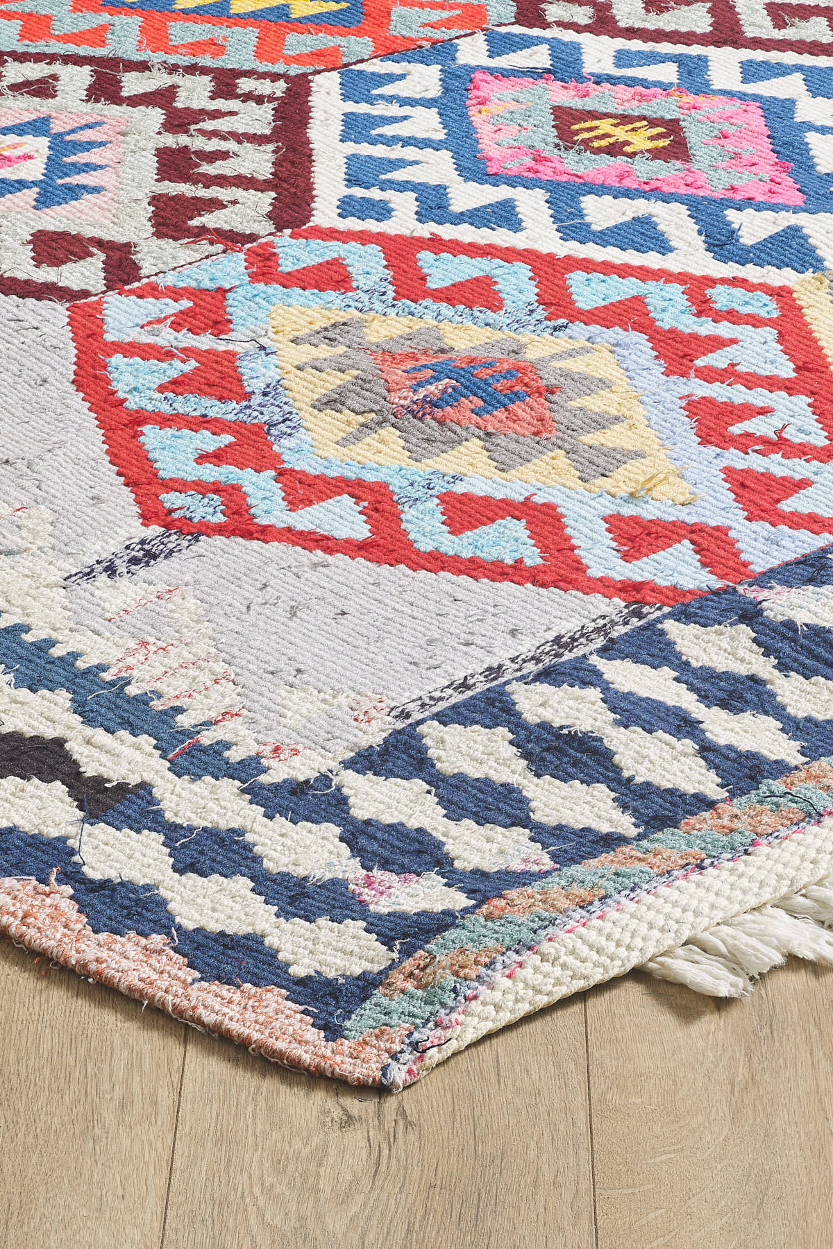 Empera-Antik Kilim Anadolu Etnik Desenli El Dokuması Kilim E0523-2-Milagron.com