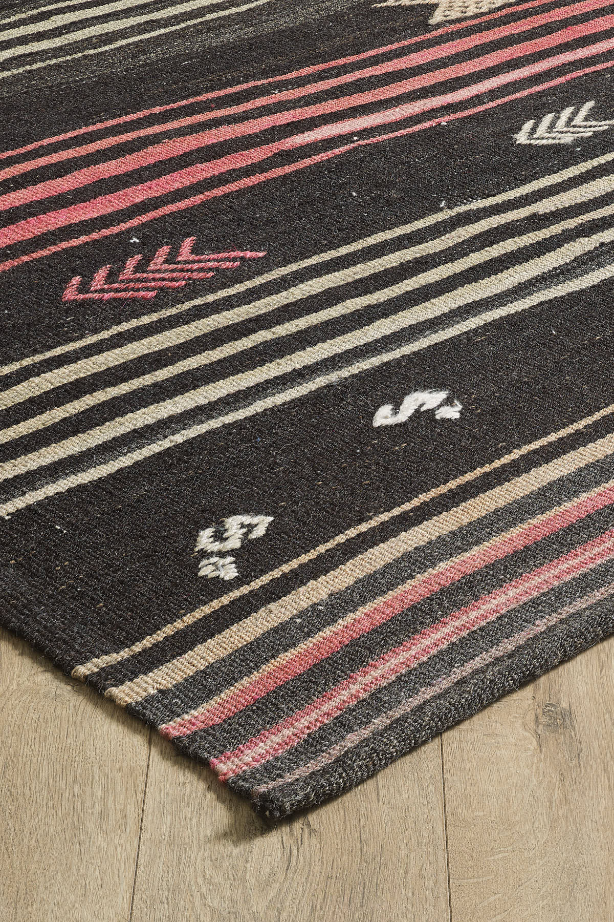 Empera-Antik Kilim Kıl Kilim Etnik Desenli El Dokuması Kilim E0509-2-Milagron.com