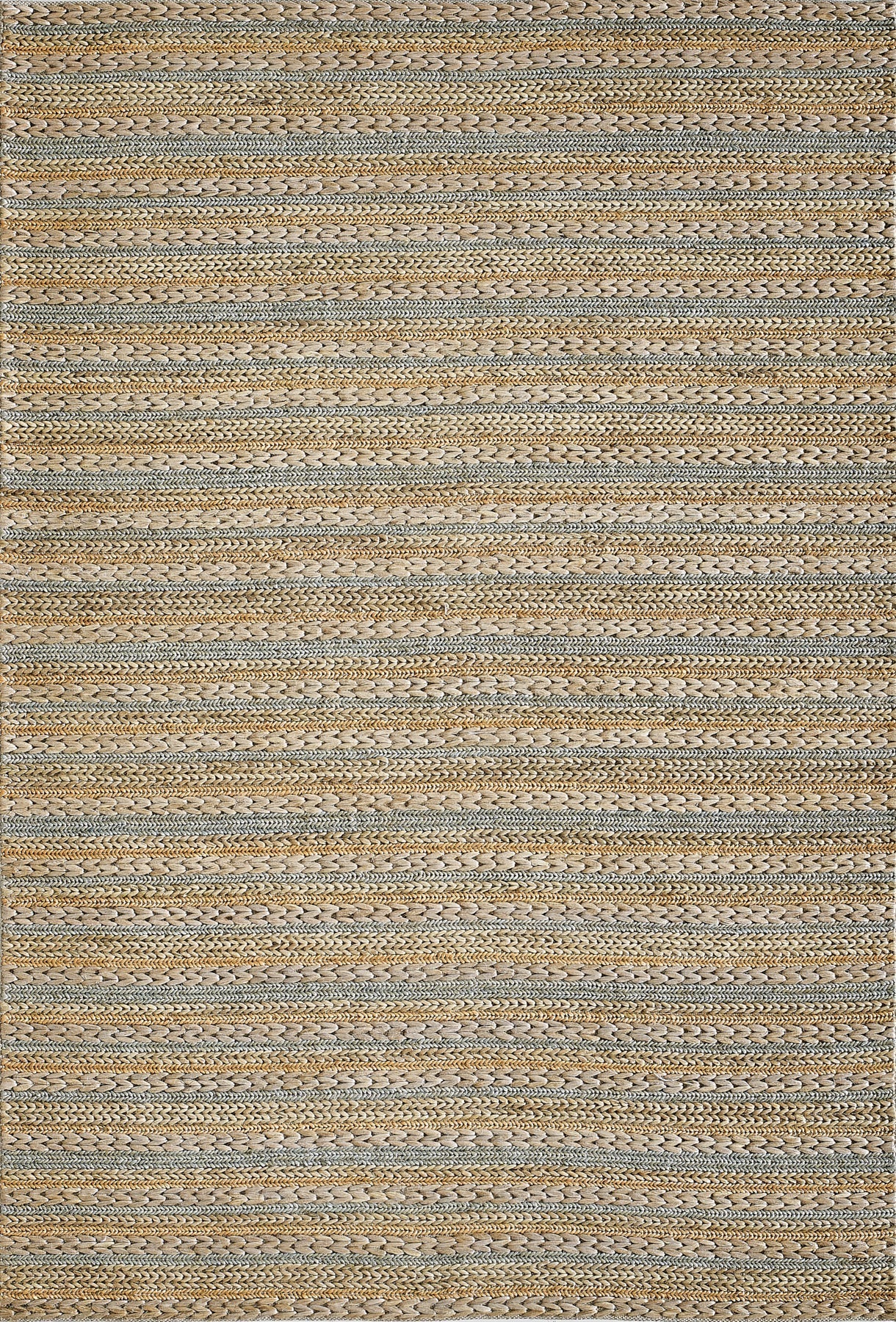 Empera-Dulce Silver Multy Çok Renkli Jüt Hasır Halı-1-Milagron.com