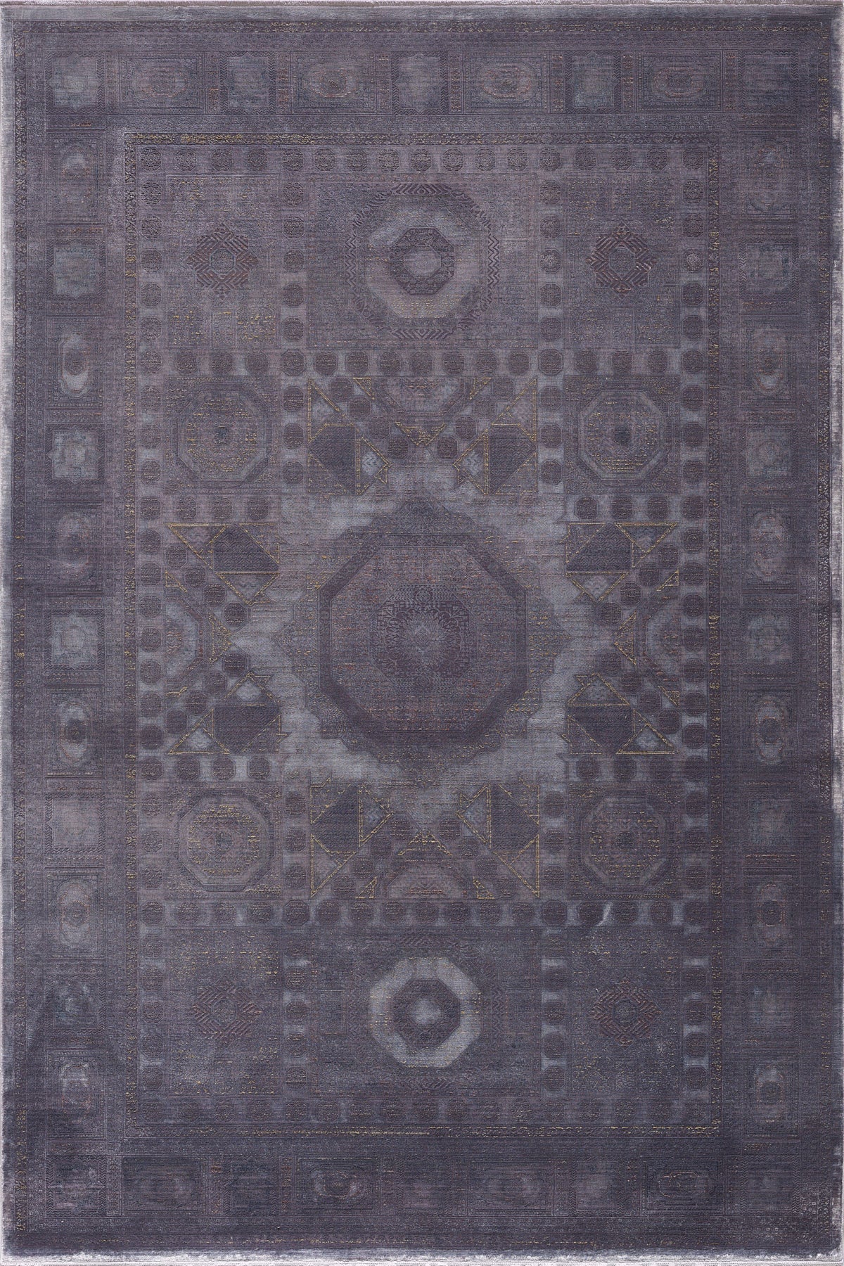 Empera-Gordion Beryl Kendinden Saçaklı Modern Halı-1-Milagron.com