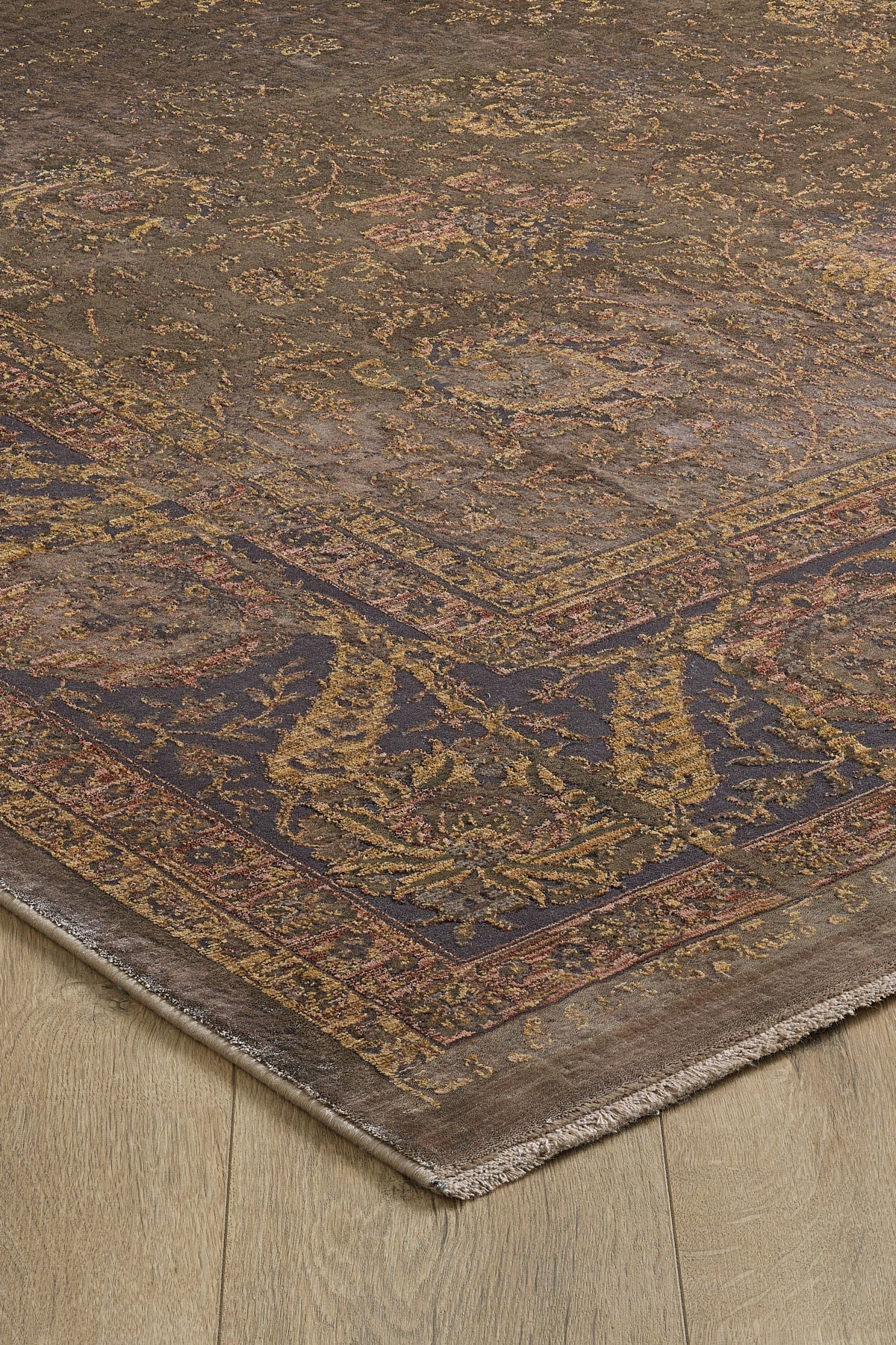 Empera-Gordion Brunus Kendinden Saçaklı Modern Halı-2-Milagron.com