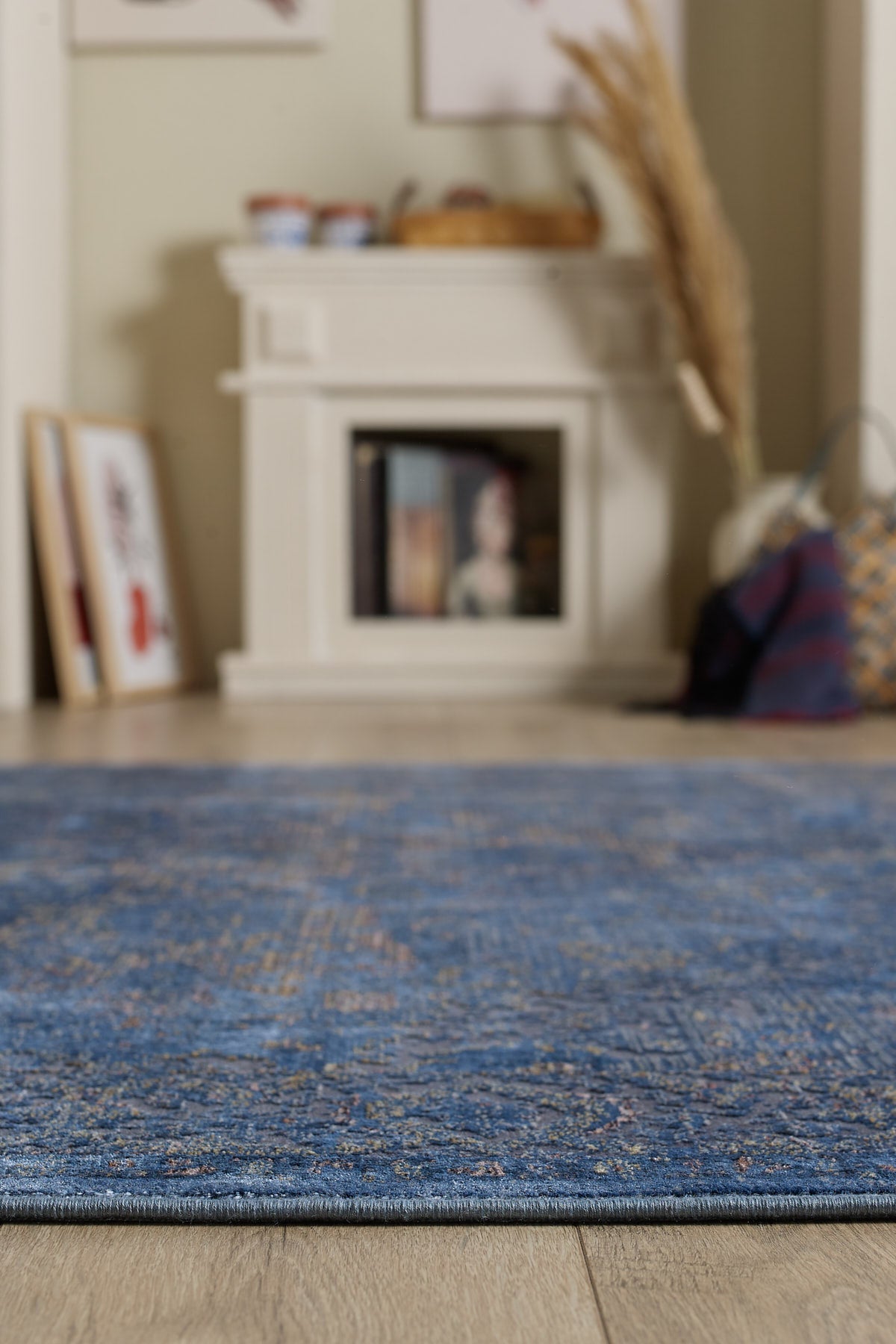 Empera-Gordion Caerula Kendinden Saçaklı Modern Halı-4-Milagron.com