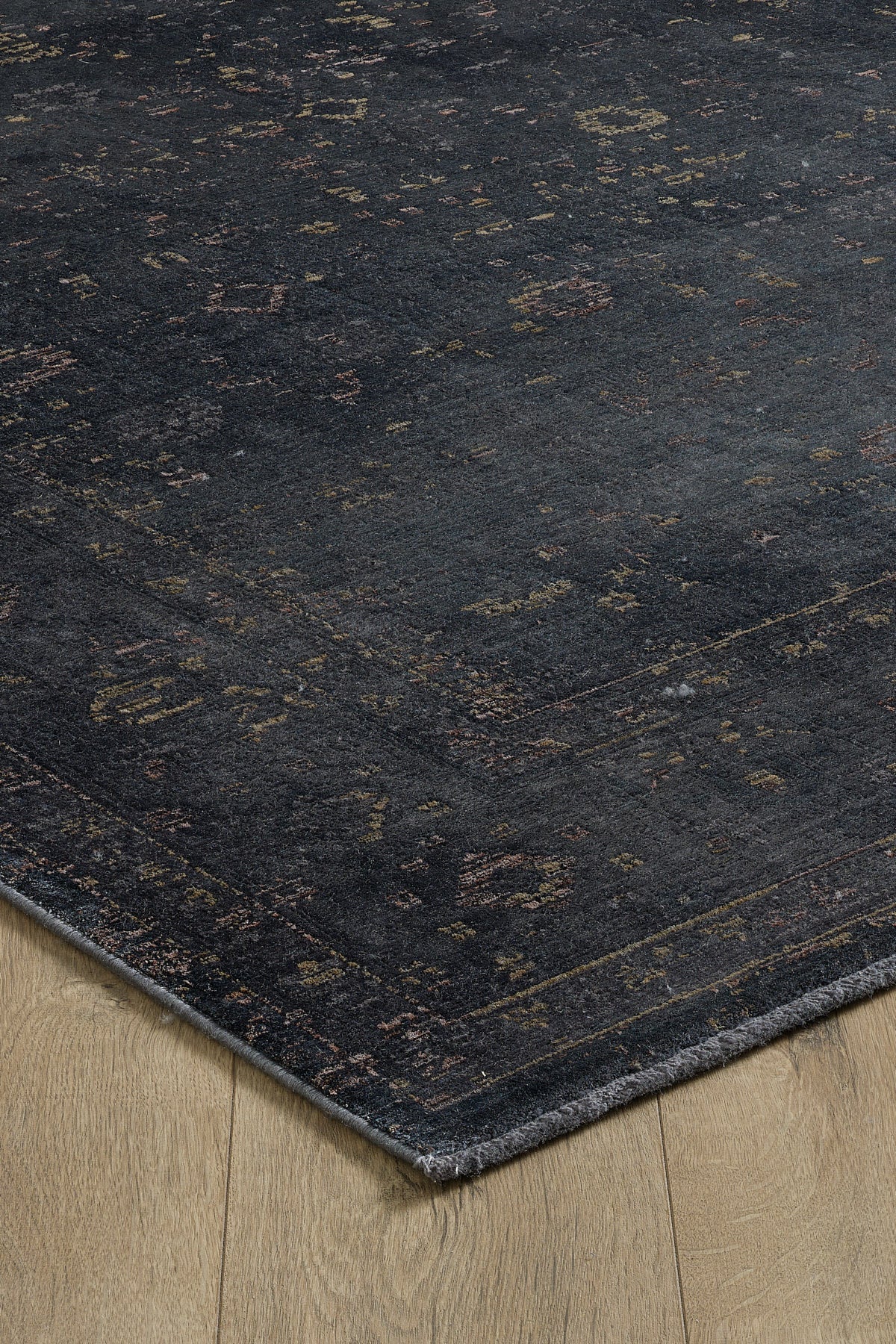 Empera-Gordion Grıseus Kendinden Saçaklı Modern Halı-2-Milagron.com