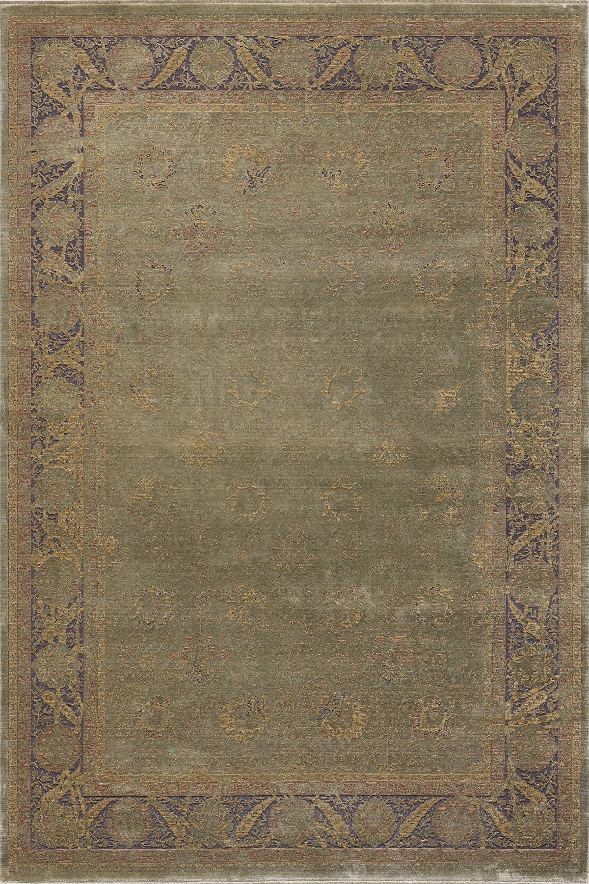 Empera-Gordion Vertkelly Kedinden Saçaklı Modern Halı-1-Milagron.com