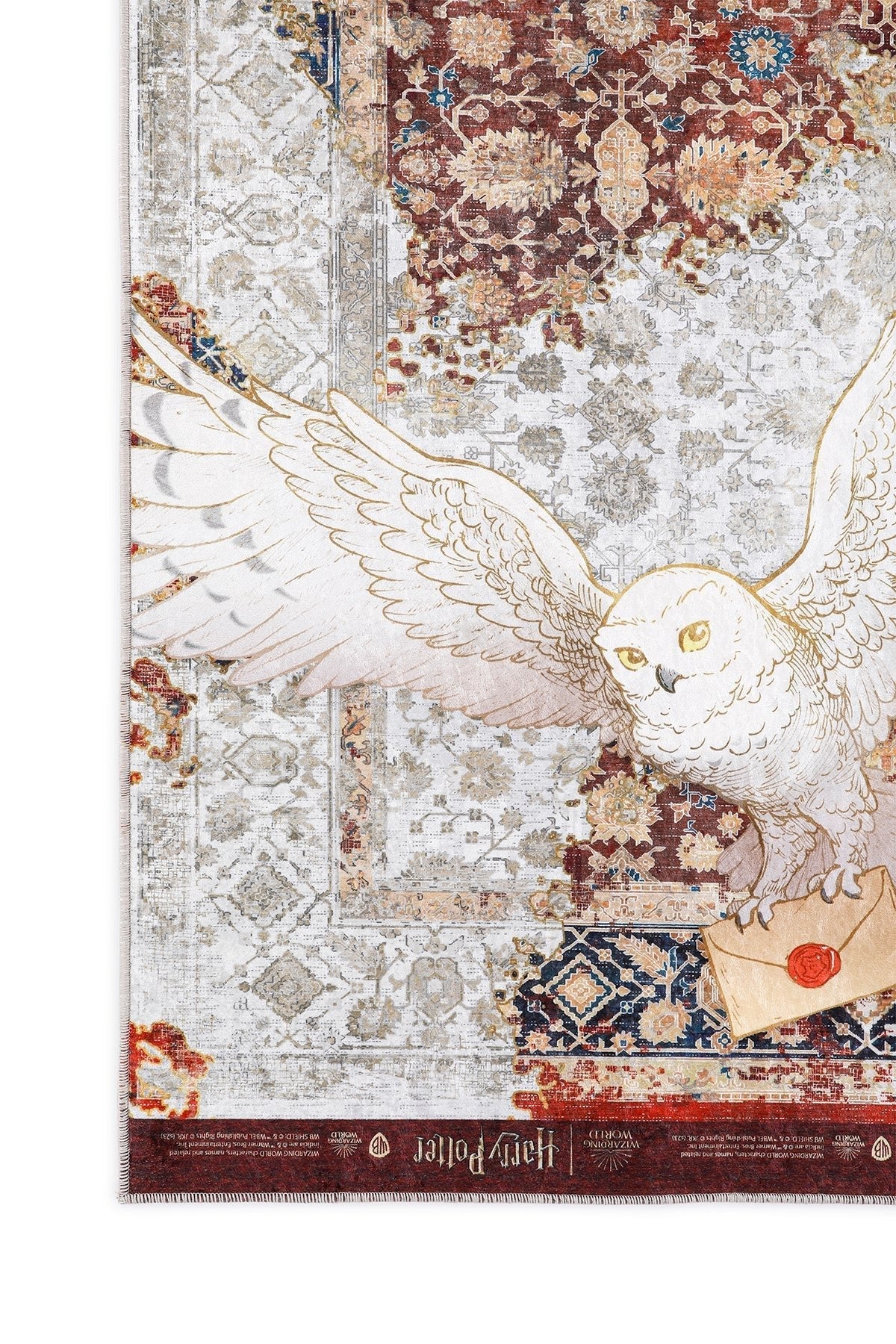 Empera-Harry Potter Hedwig Traditional Halı-3-Milagron.com