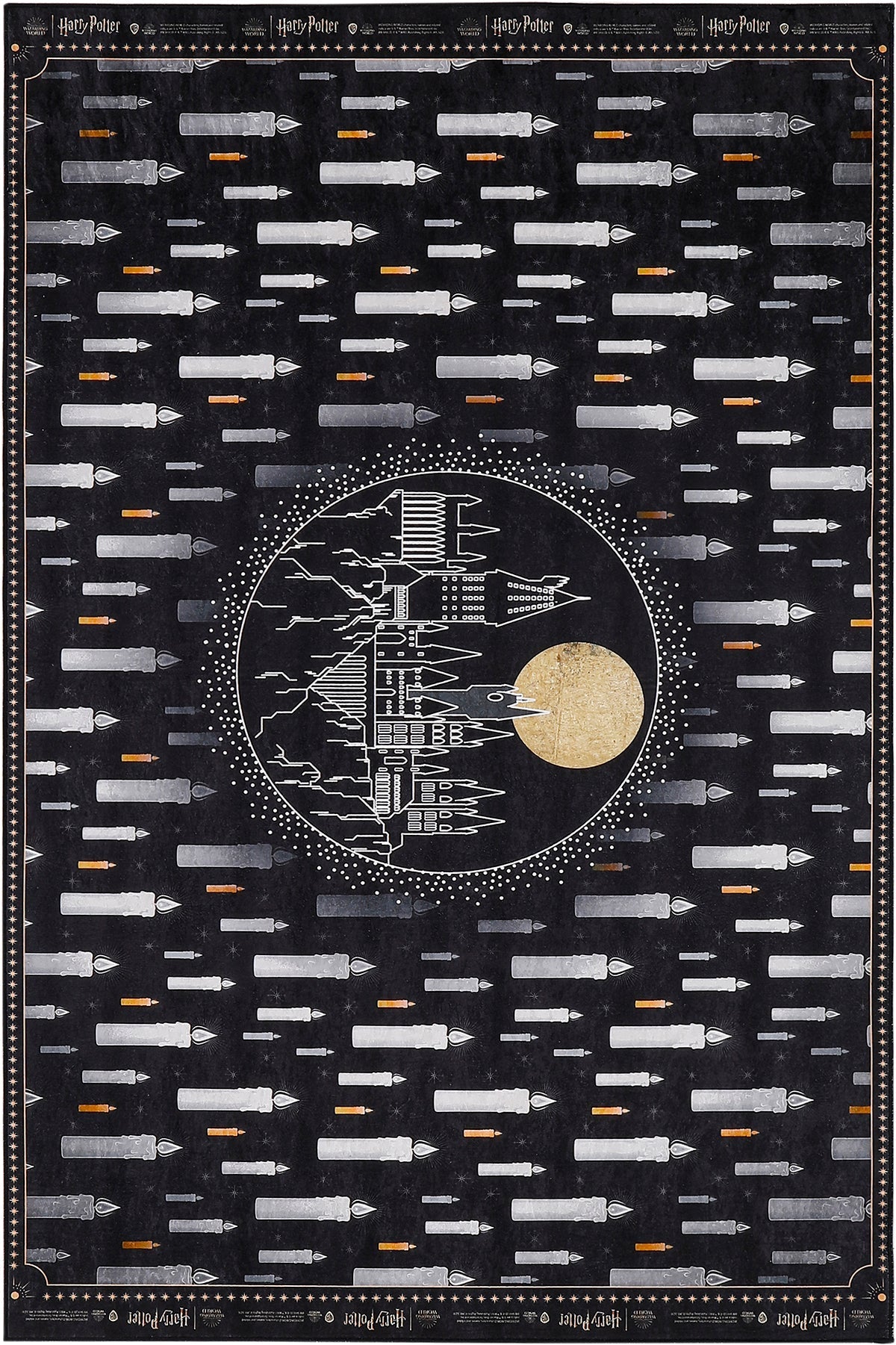 Empera-Harry Potter Hogwarts Candle Halı-1-Milagron.com