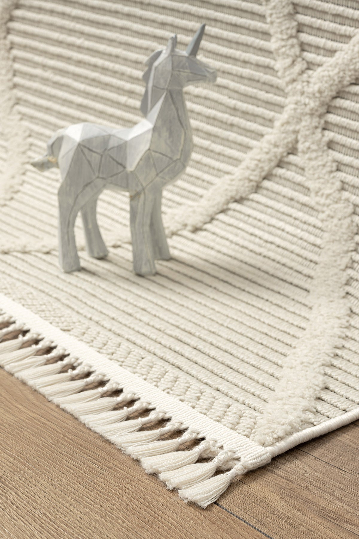 Empera-Helsinki Vastra Saçaklı Hav Toz Vermez Halı-3-Milagron.com