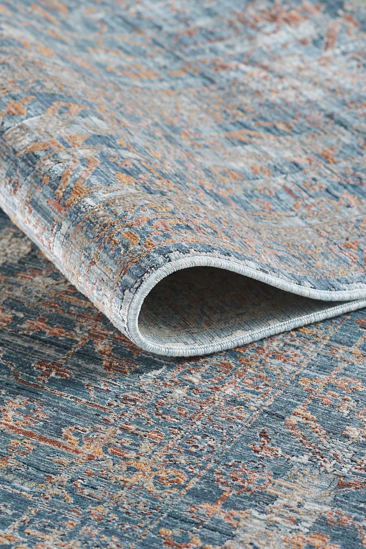 Empera-Heritage Maresia Kendinden Saçaklı Modern Klasik Eskitme Halı-3-Milagron.com