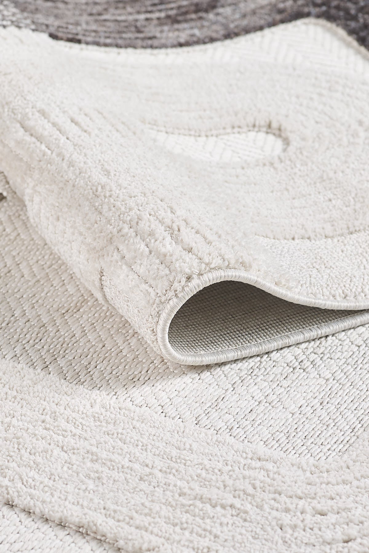 Empera-Ibiza Berta Geometrik Toz Vermeyen İSkandinav Desen Saçaklı Halı-3-Milagron.com