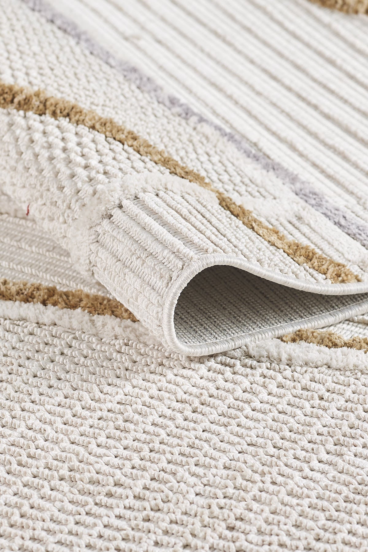 Empera-Ibiza Marilla Geometrik Toz Vermeyen İSkandinav Desen Saçaklı Halı-3-Milagron.com