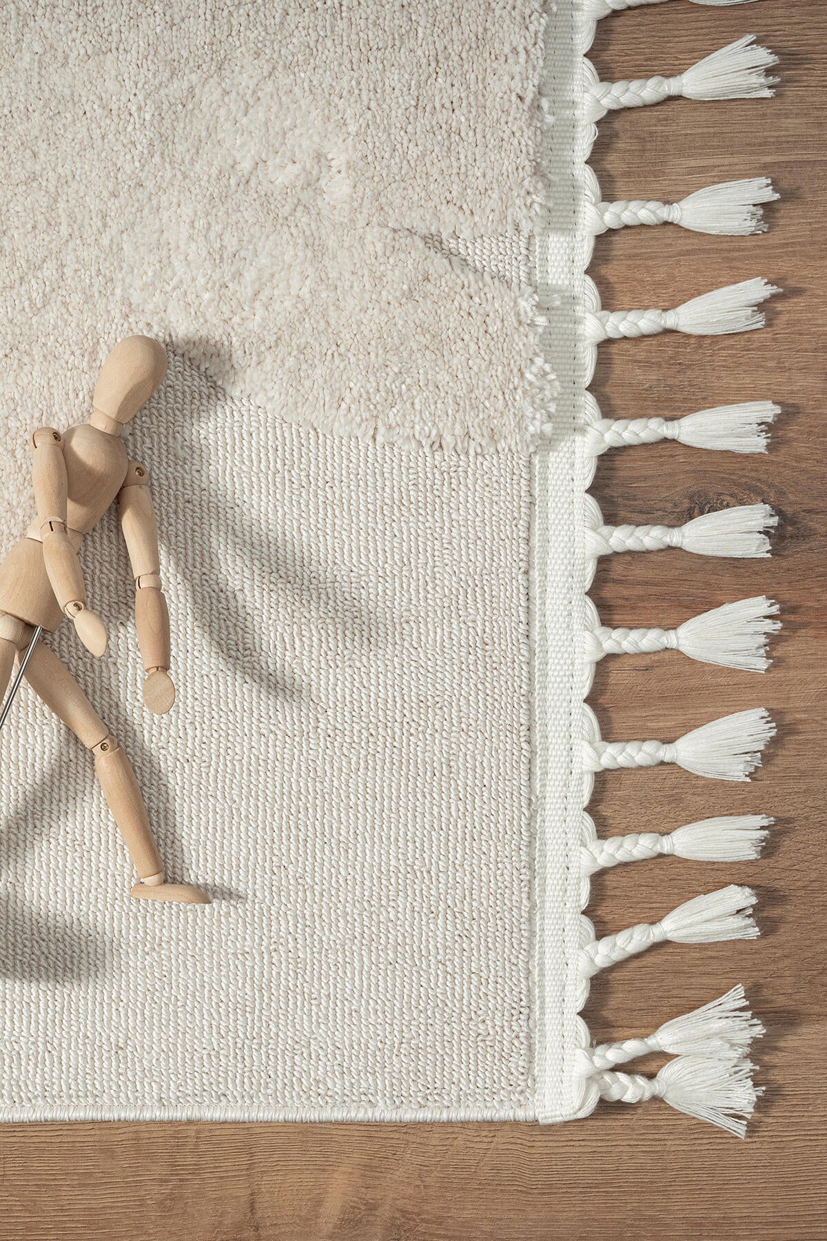 Empera-Kids Bunny Tavşan Figürlü Krem Bebek Odası Halısı-4-Milagron.com