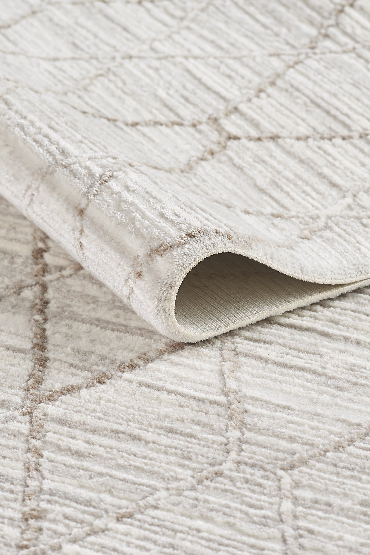 Empera-Nera Pebble Takma Saçaklı Modern Halı-3-Milagron.com