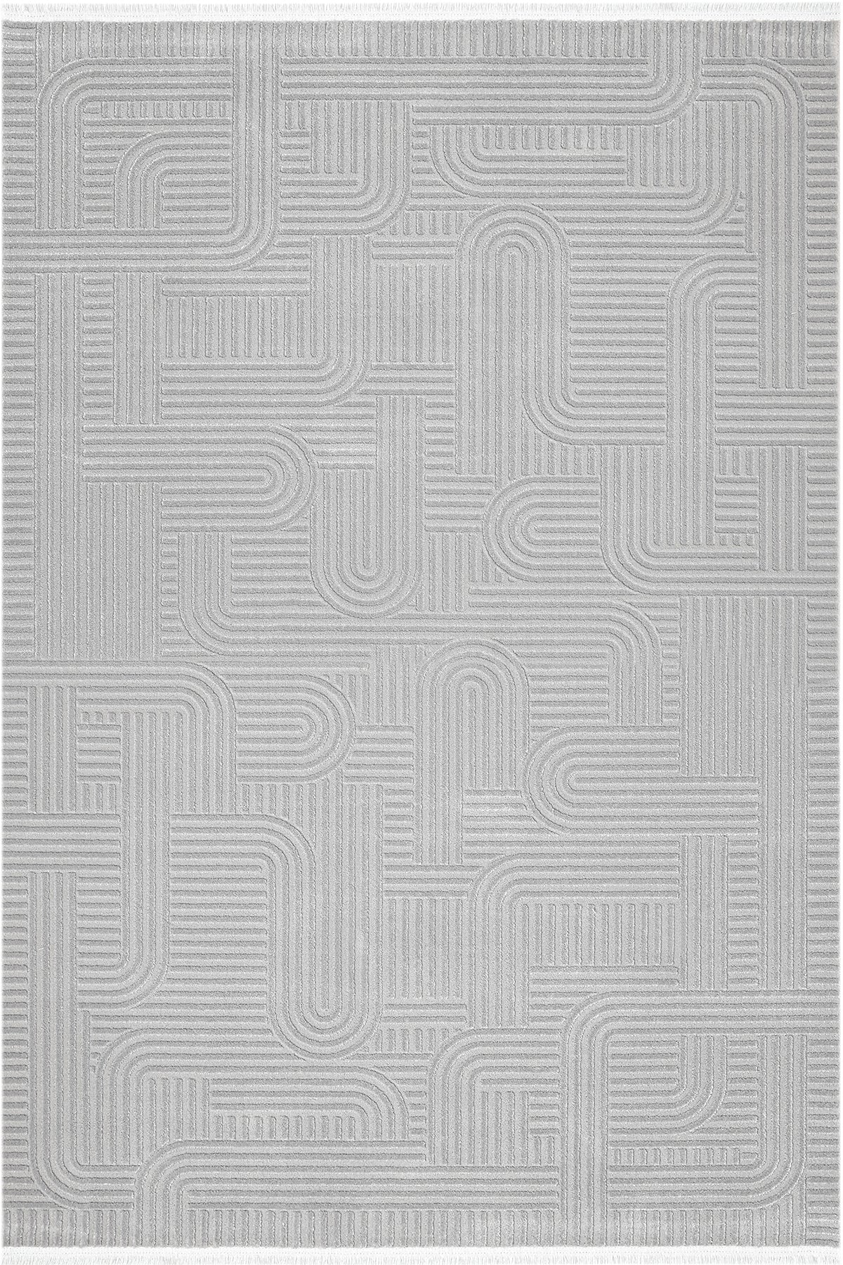 Empera-Nova Wavy Modern Saçaklı Salon Halısı-1-Milagron.com