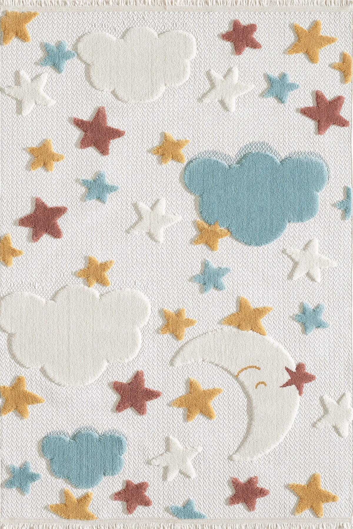 Empera-Shibori Kids Albedo Figürlü Dikdörtgen Bebek Odası Halısı-1-Milagron.com