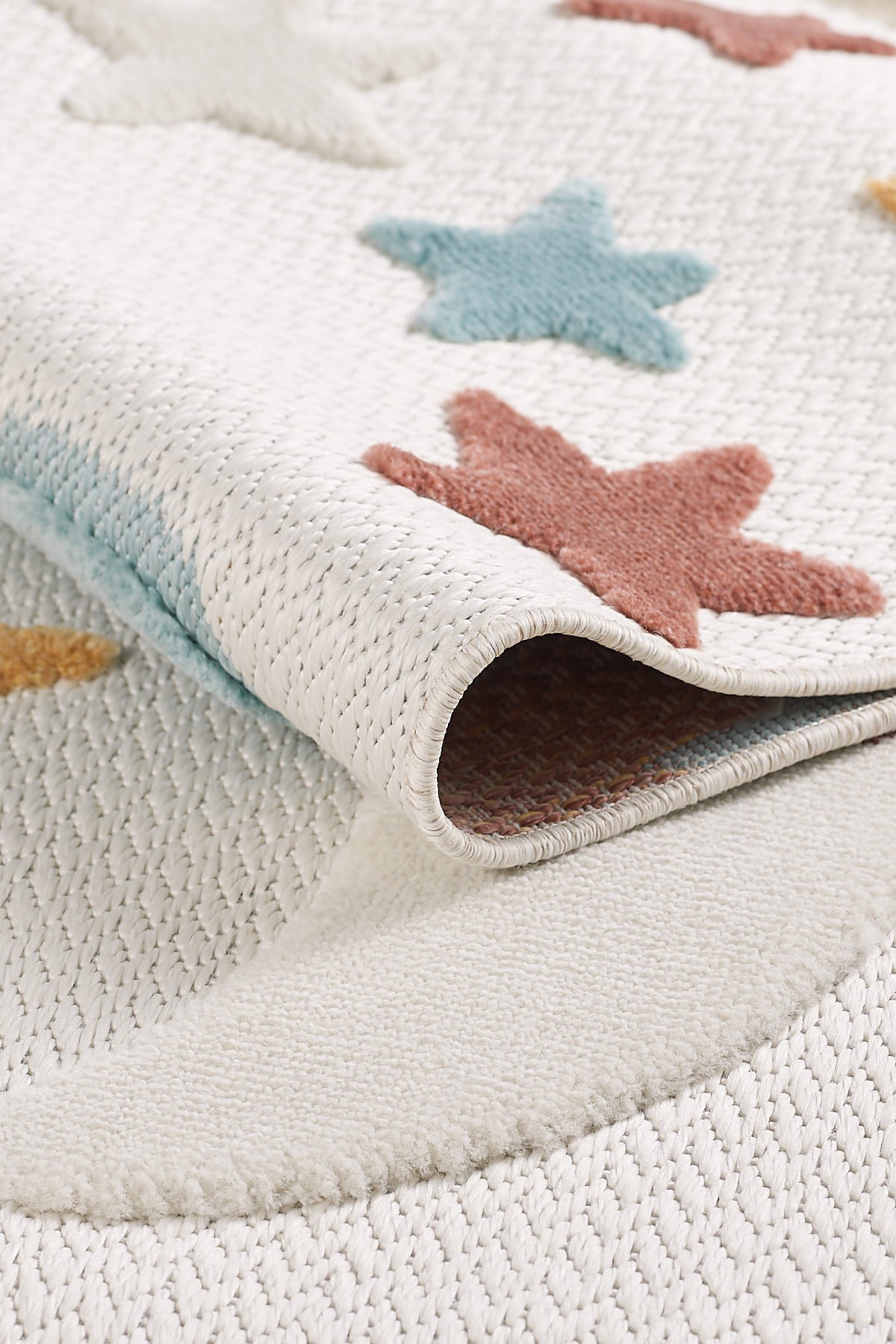 Empera-Shibori Kids Albedo Figürlü Dikdörtgen Bebek Odası Halısı-3-Milagron.com