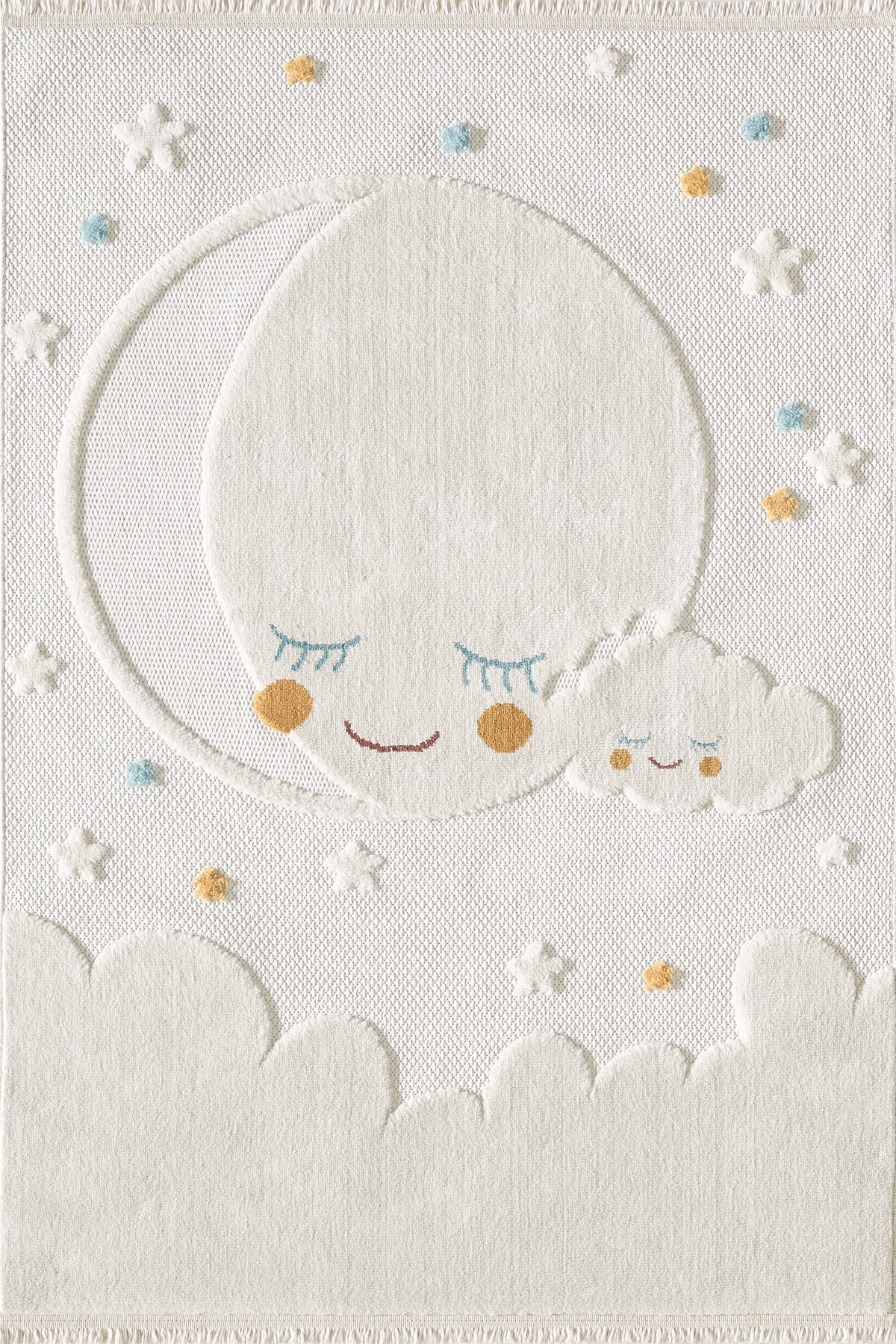 Empera-Shibori Kids Halley Figürlü Dikdörtgen Bebek Odası Halısı-1-Milagron.com