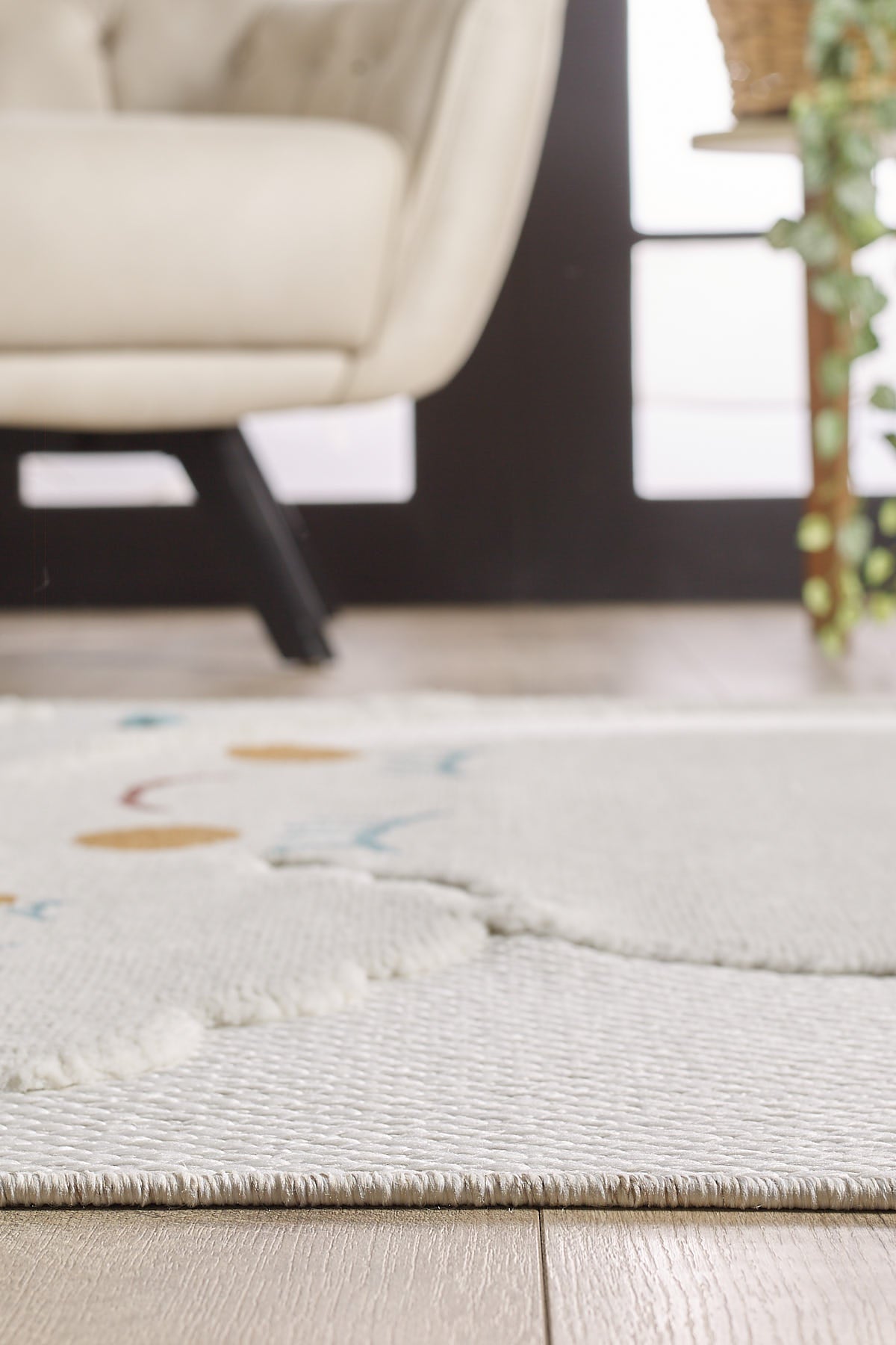 Empera-Shibori Kids Halley Figürlü Dikdörtgen Bebek Odası Halısı-4-Milagron.com