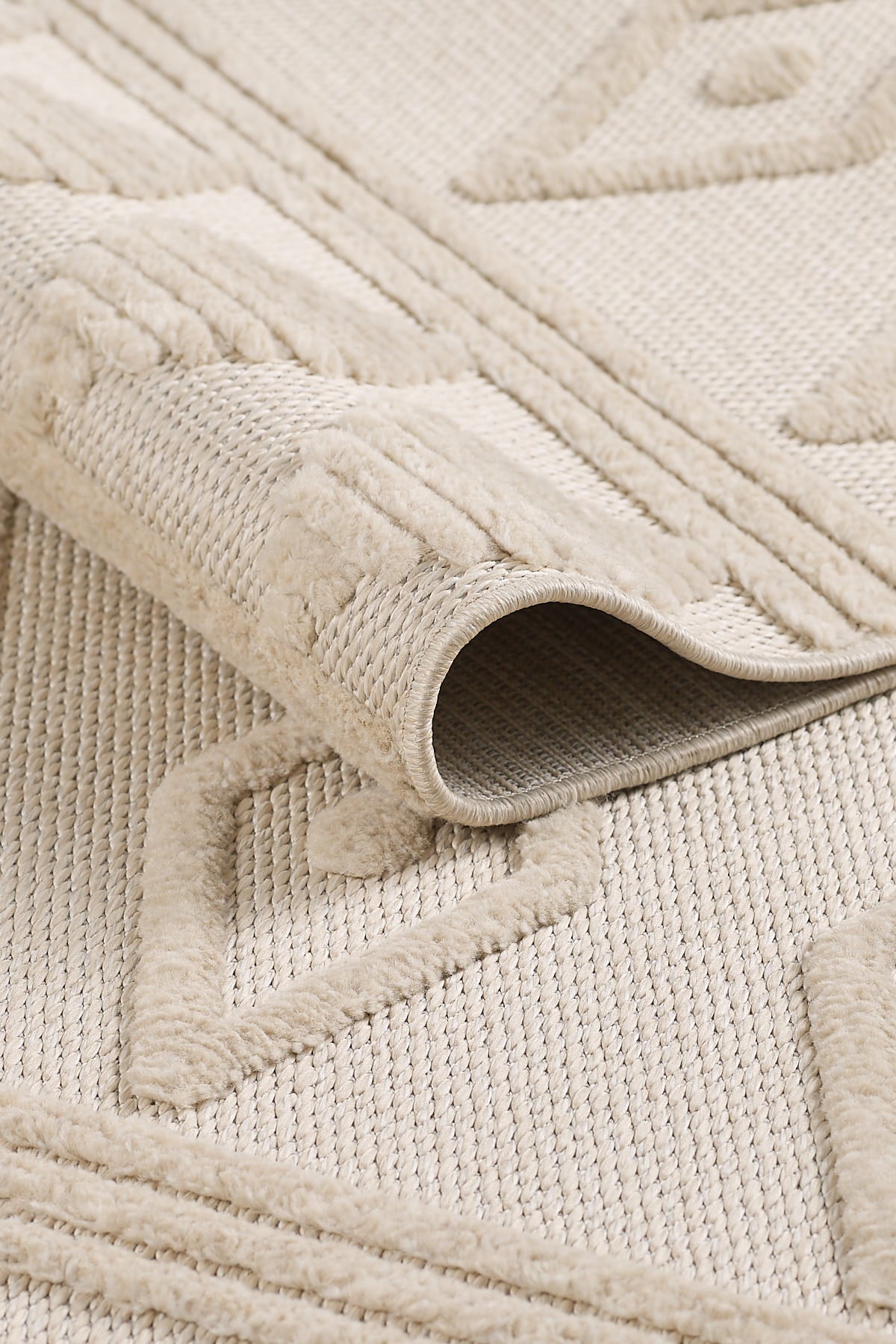 Empera-Shibori Russet Kaymaz Tabanlı Antialerjik Halı-3-Milagron.com