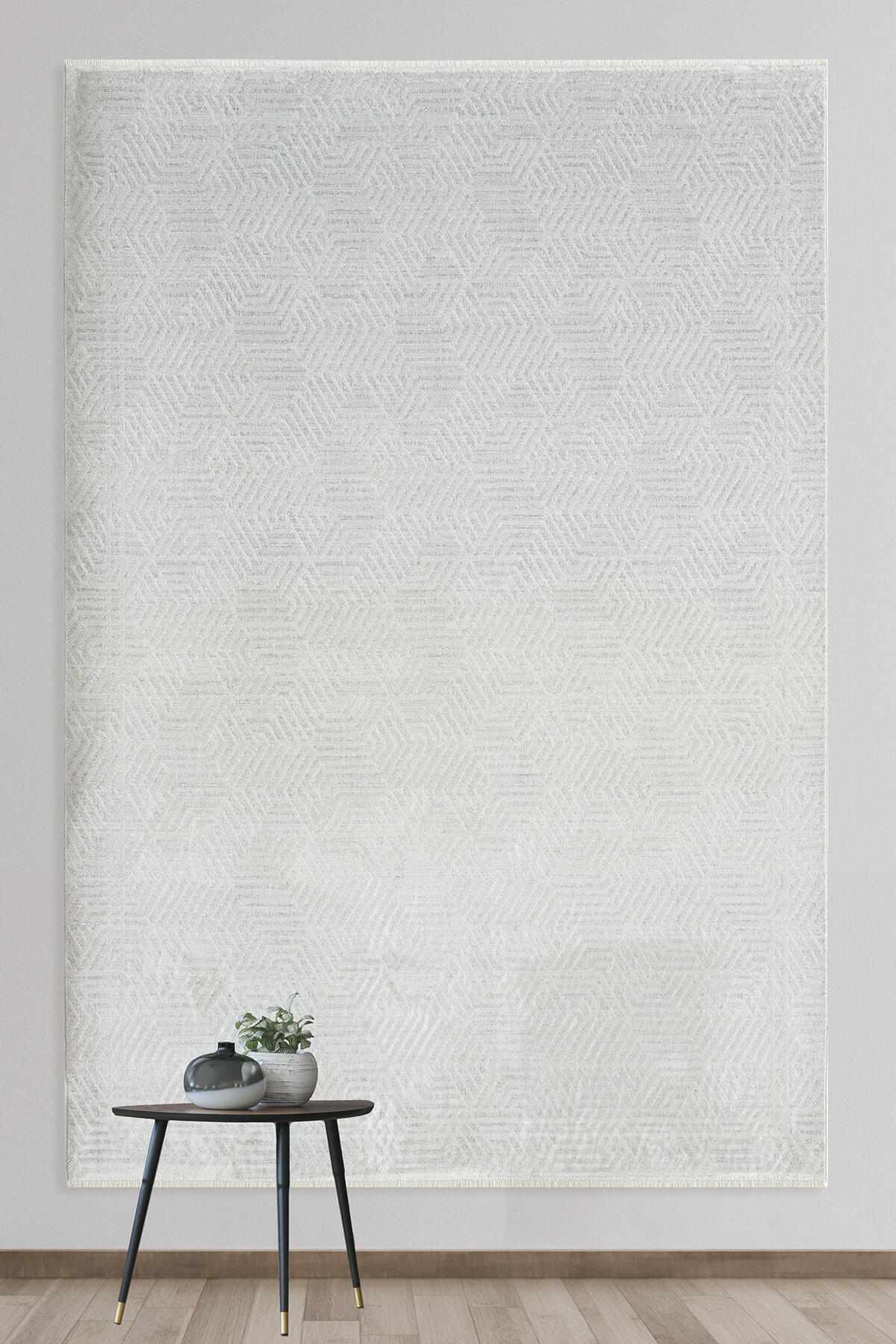 Empera-Soho House Diagonal Geometrik Desenli Salon Halısı-2-Milagron.com