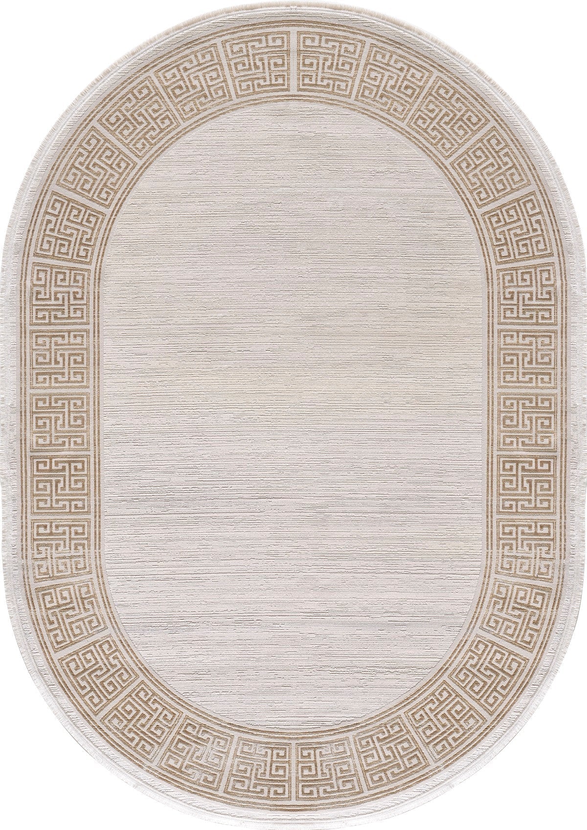 Empera-Soho House Harvest Krem Klasik Oval Çerçeveli Salon Halısı-1-Milagron.com