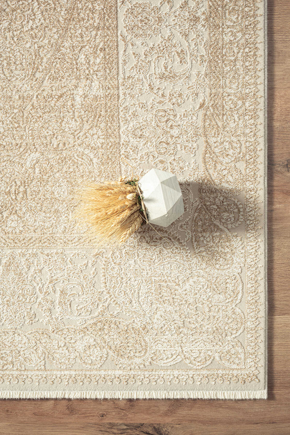 Empera-Soho Mood Antique Gold Etnik Desenli Klasik Salon Halısı-4-Milagron.com