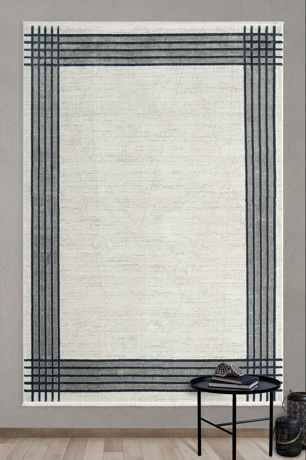 Empera-Terra Atmospher Modern Klasik Çerçeveli Halı-2-Milagron.com