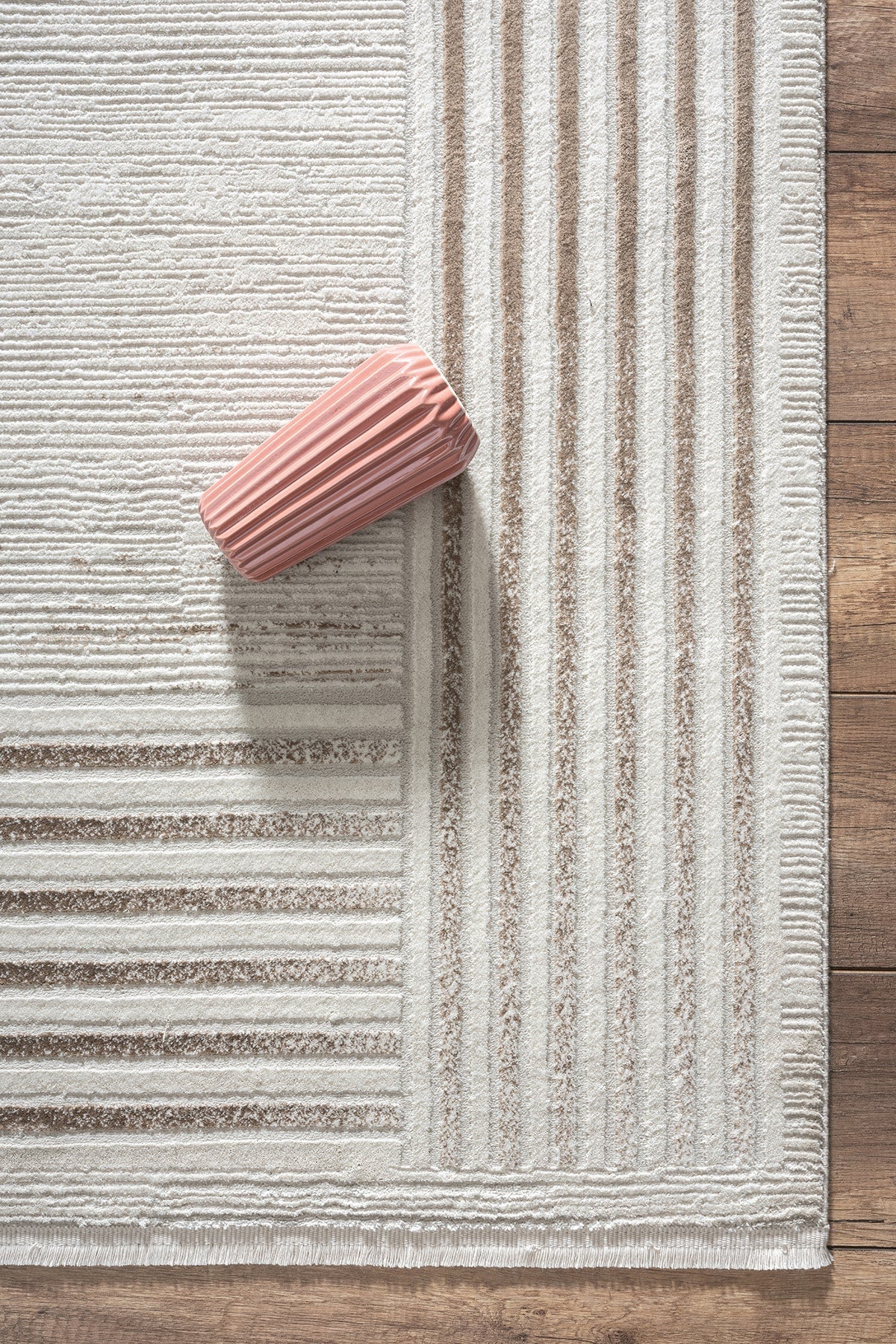 Empera-Terra Port Modern Klasik Çerçeveli Halı-4-Milagron.com