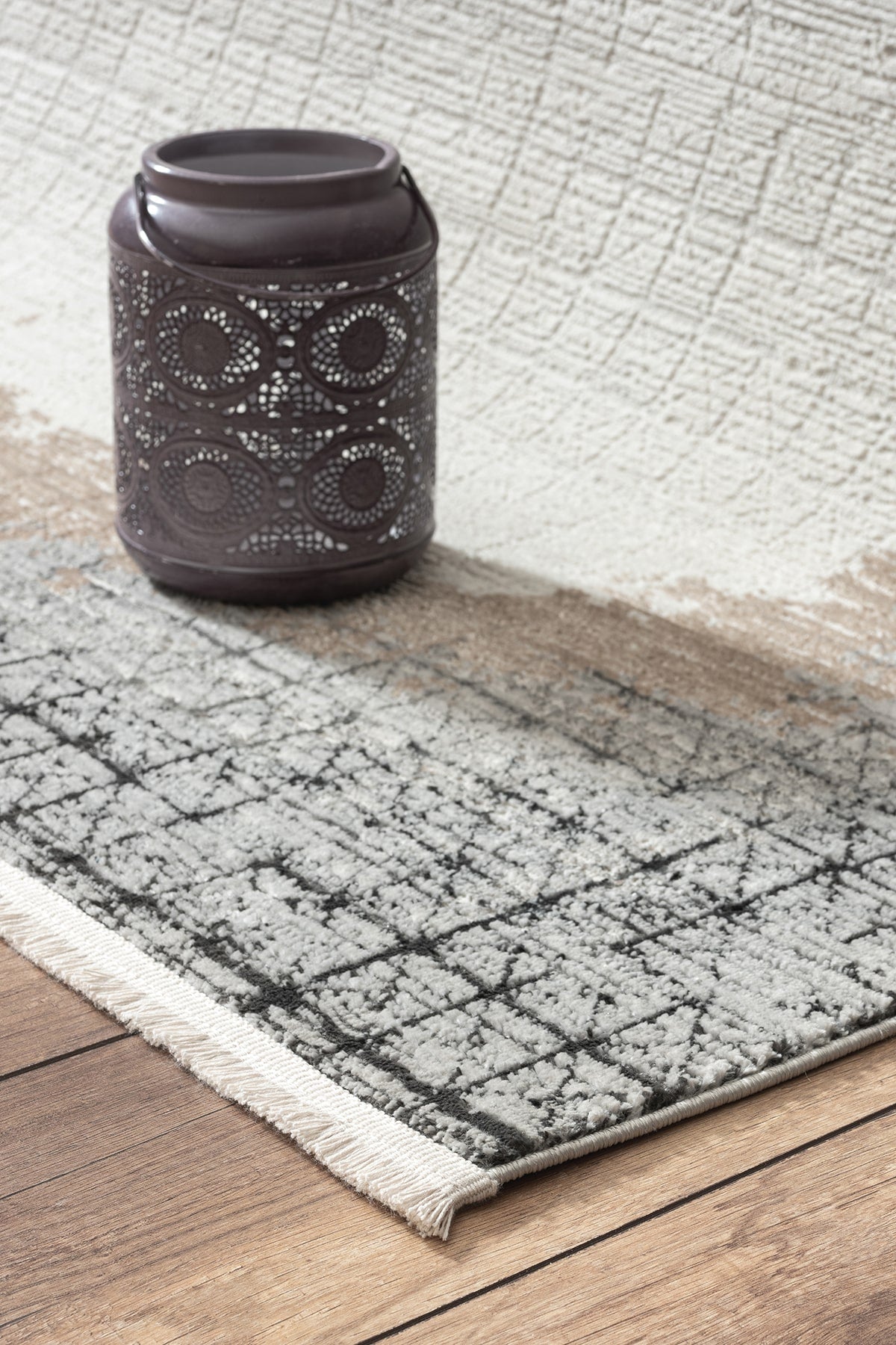 Empera-Terra Vermillion Modern Çerçeveli Halı-3-Milagron.com