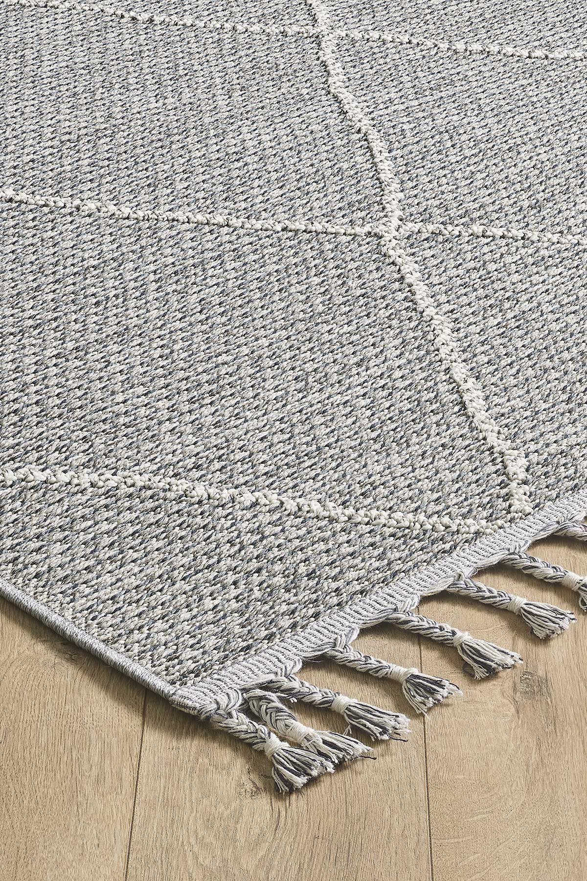 Empera-Verona Hexal Bukleli Modern Toz Vermeyen Halı-2-Milagron.com