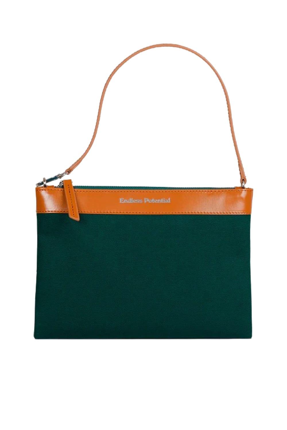 Endless Potential-Charlotte Hamptons Green Çanta-Omuz Çantası-1-Milagron.com