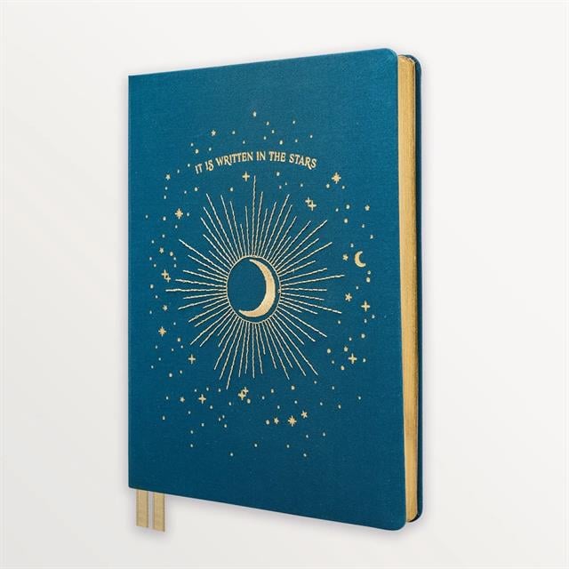 Episode-Episode Celestial Verdigris Embroidered Xl Notebook-DEFTER-2-Milagron.com