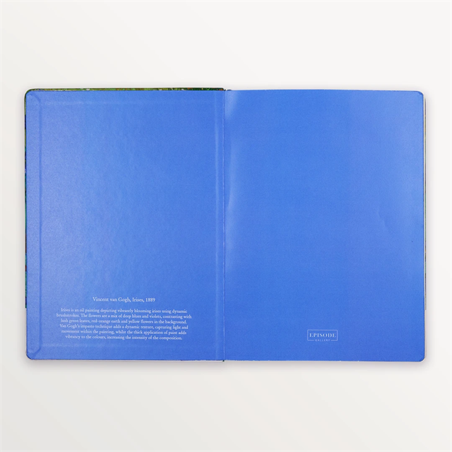 Episode-Episode Gallery Van Gogh Irises Xl Casebound Notebook-DEFTER-5-Milagron.com