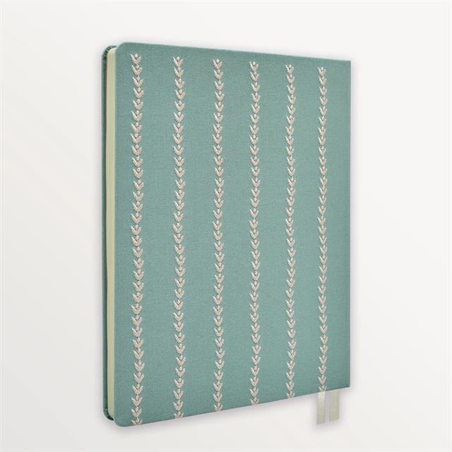 Episode-Episode Sage Leaves Embroidered Xl Notebook-DEFTER-3-Milagron.com